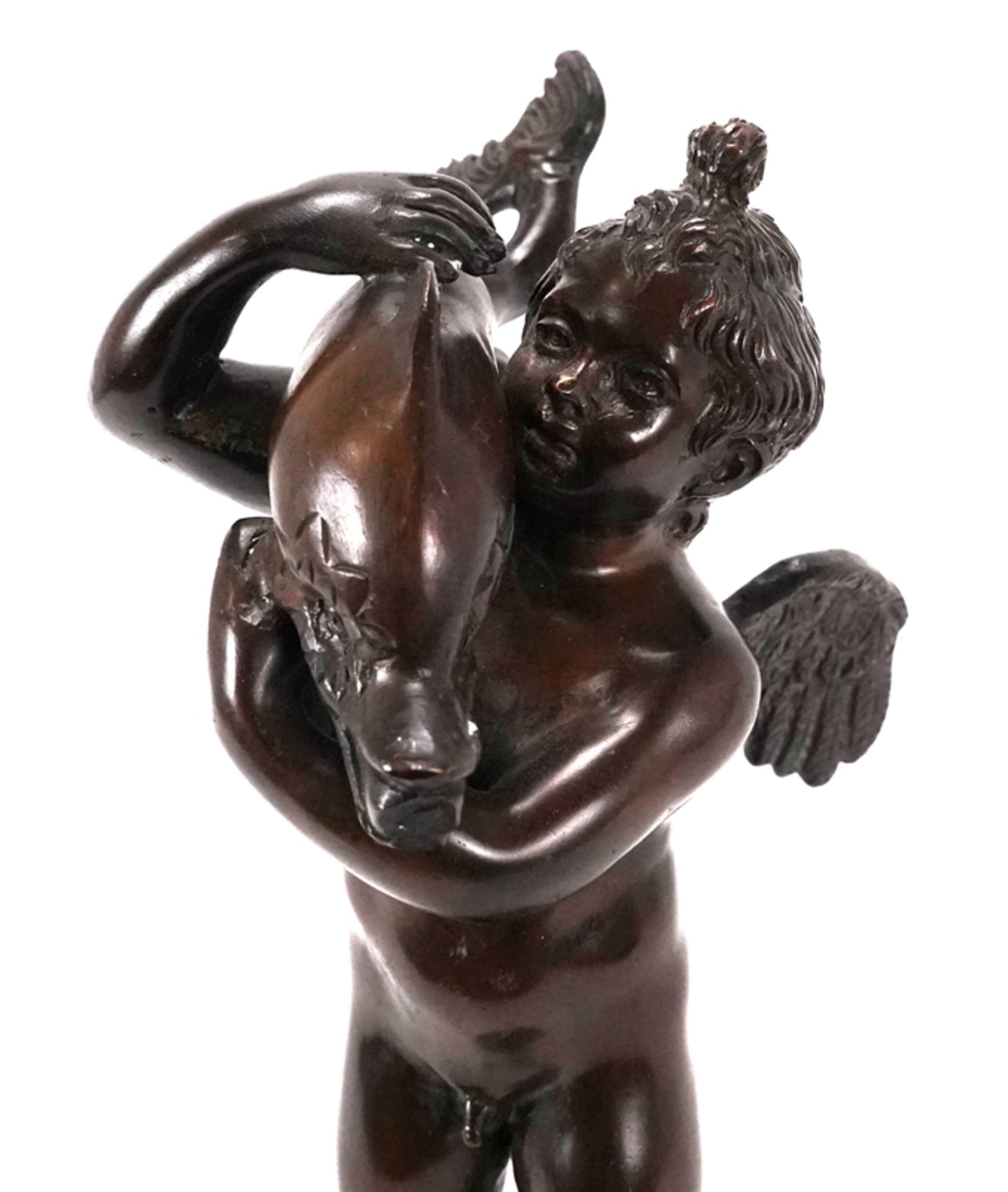 Cupido mit Delphin | Cupid with dolphin - Image 4 of 6