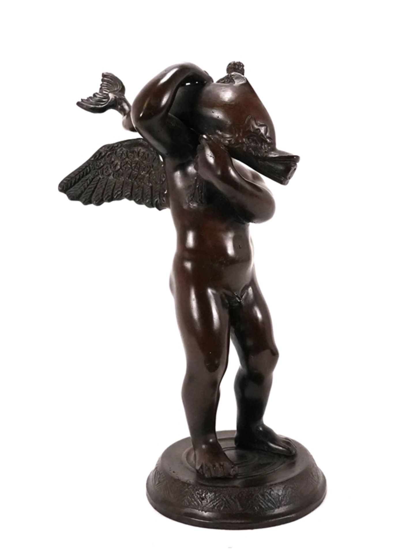 Cupido mit Delphin | Cupid with dolphin - Image 2 of 6