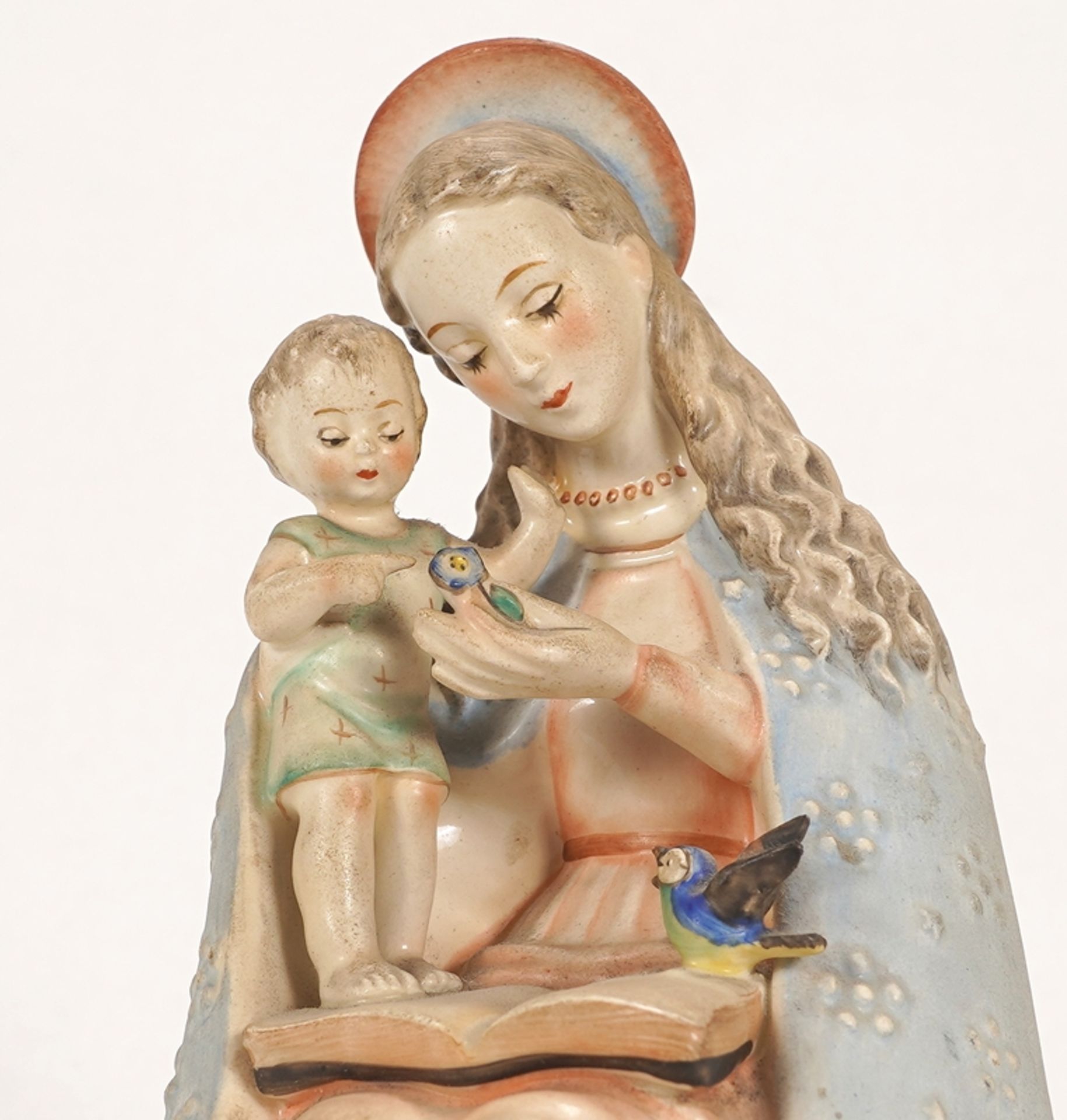 Blumenmadonna mit Kind | Flower Madonna with Child - Image 3 of 5