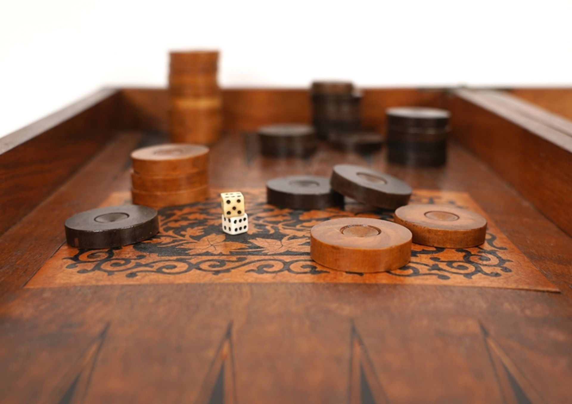 Backgammon Spiel | Backgammon game - Bild 3 aus 5