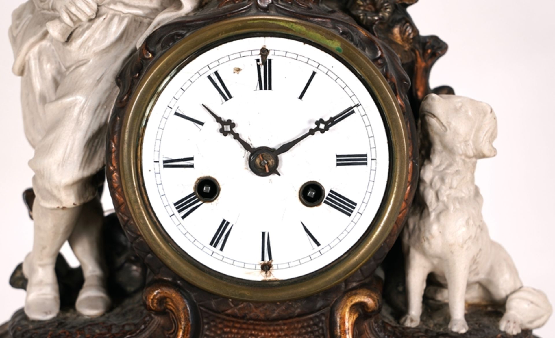 Seltene Kaminuhr | Rare mantel clock - Image 4 of 8