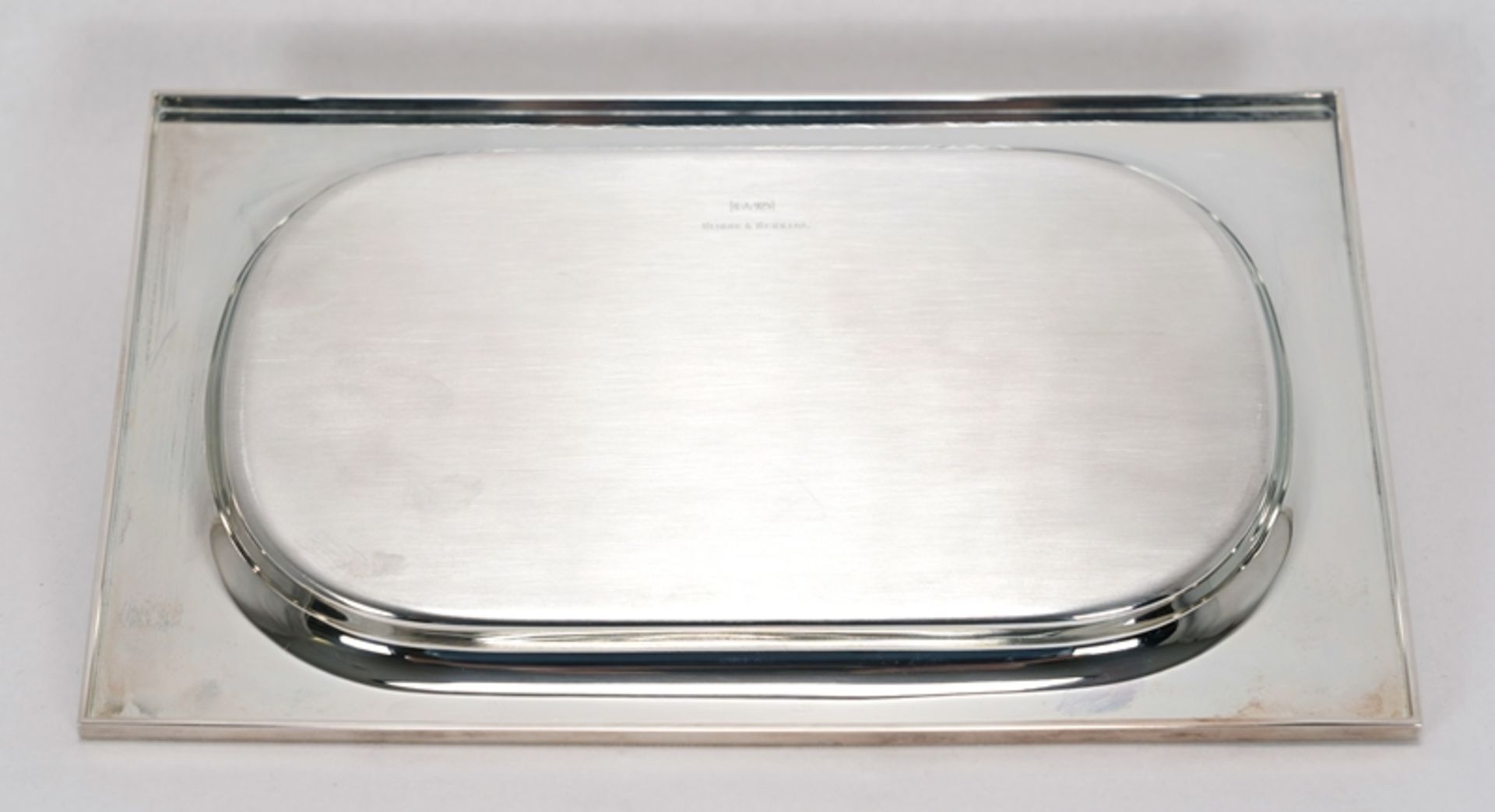 Silbertablett | Silver tray - Image 3 of 5