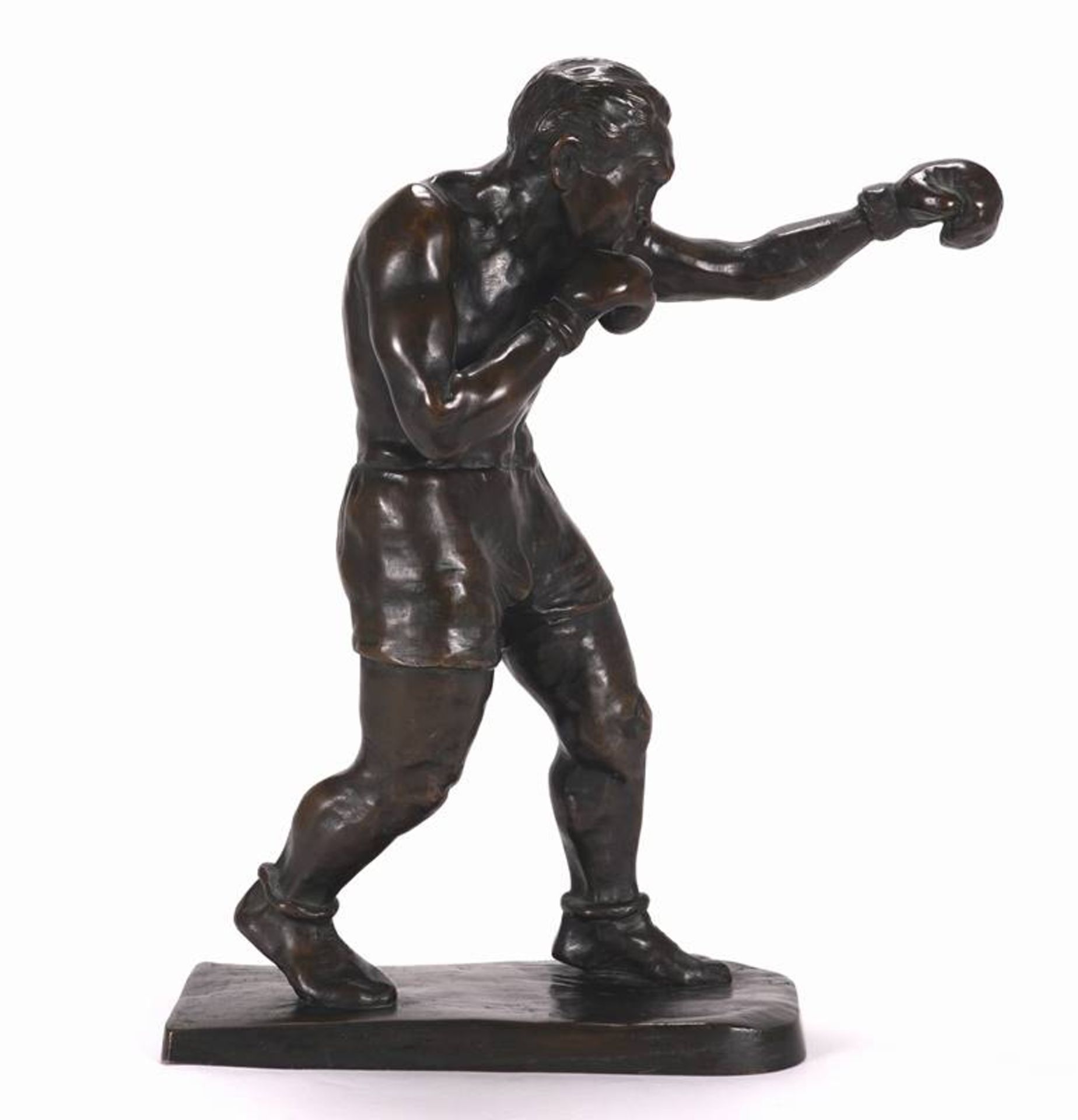Boxer sculpture - Image 4 of 5