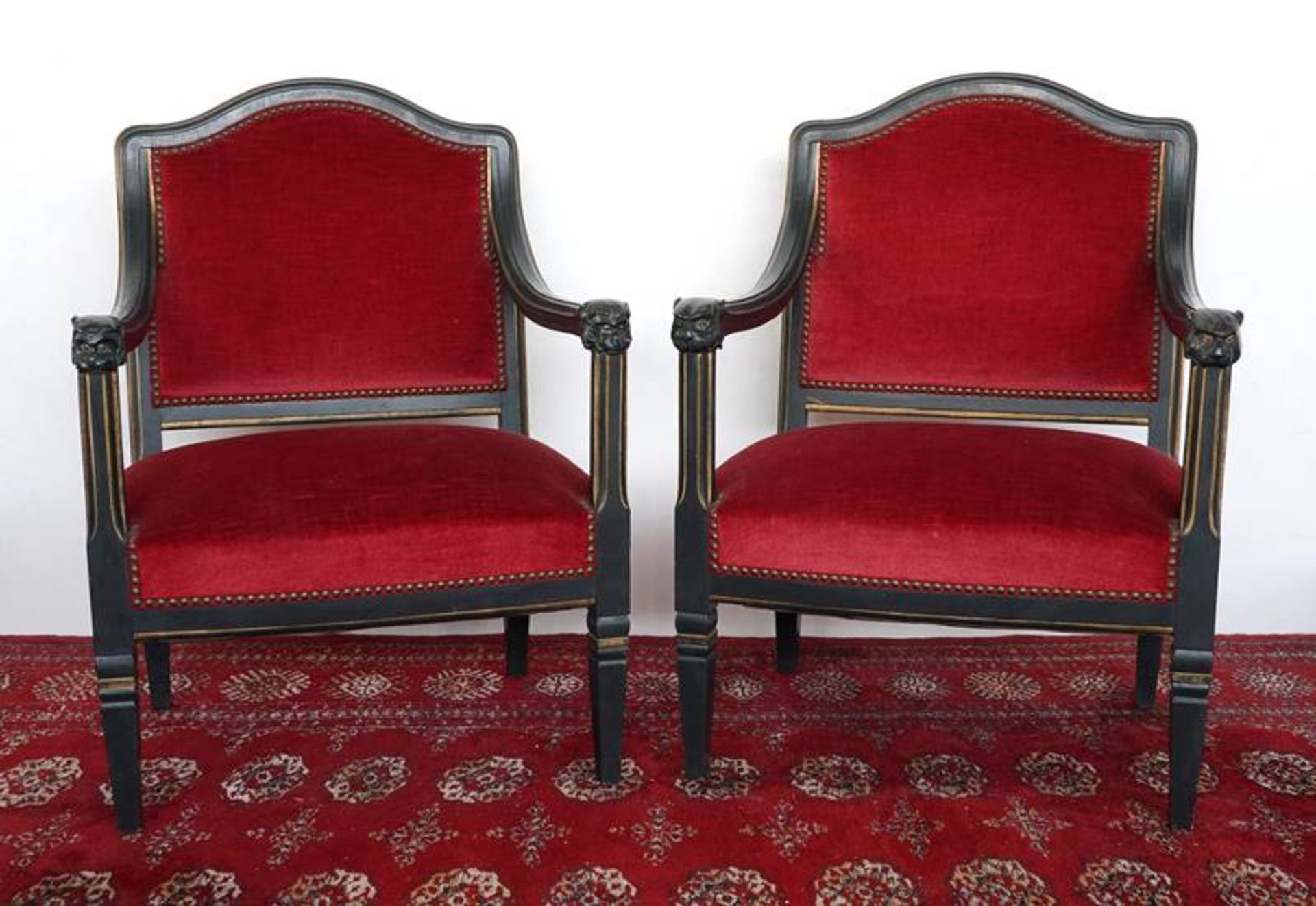 Pair of armchairs