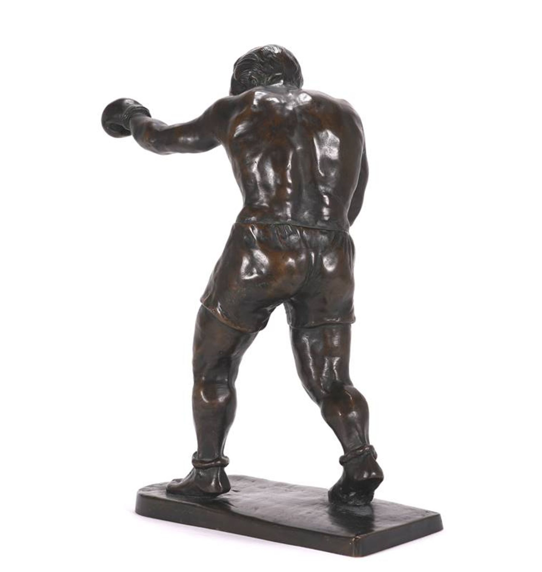 Boxer sculpture - Image 2 of 5