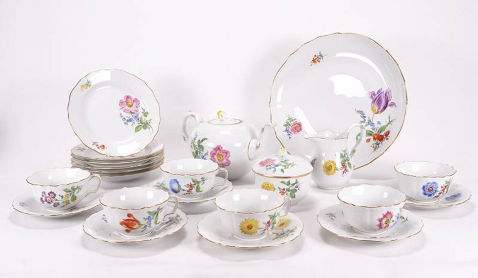 Tea service Meissen