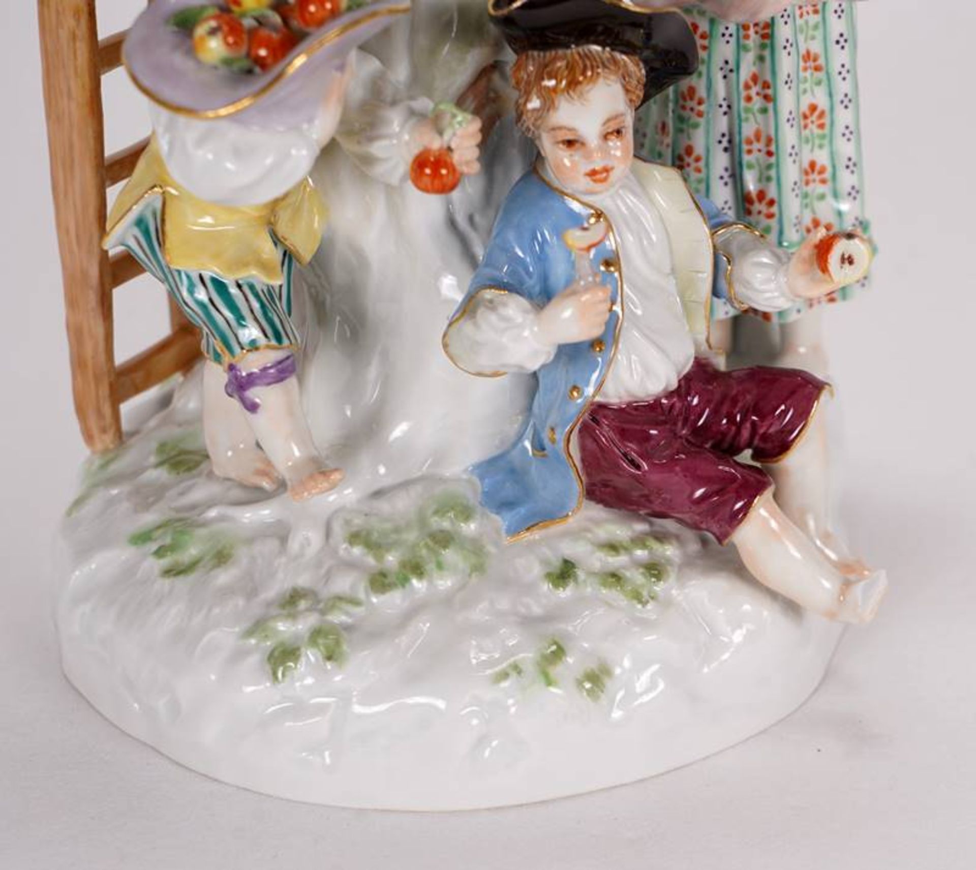 Group of figures Meissen - Image 7 of 7