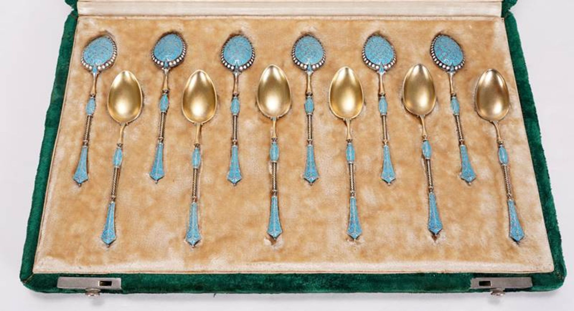 Set of 12 coffee spoons