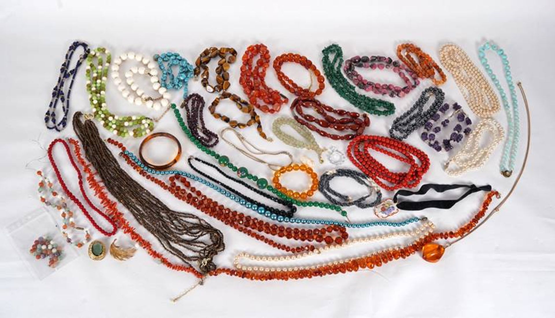 Large assortment of costume jewellery