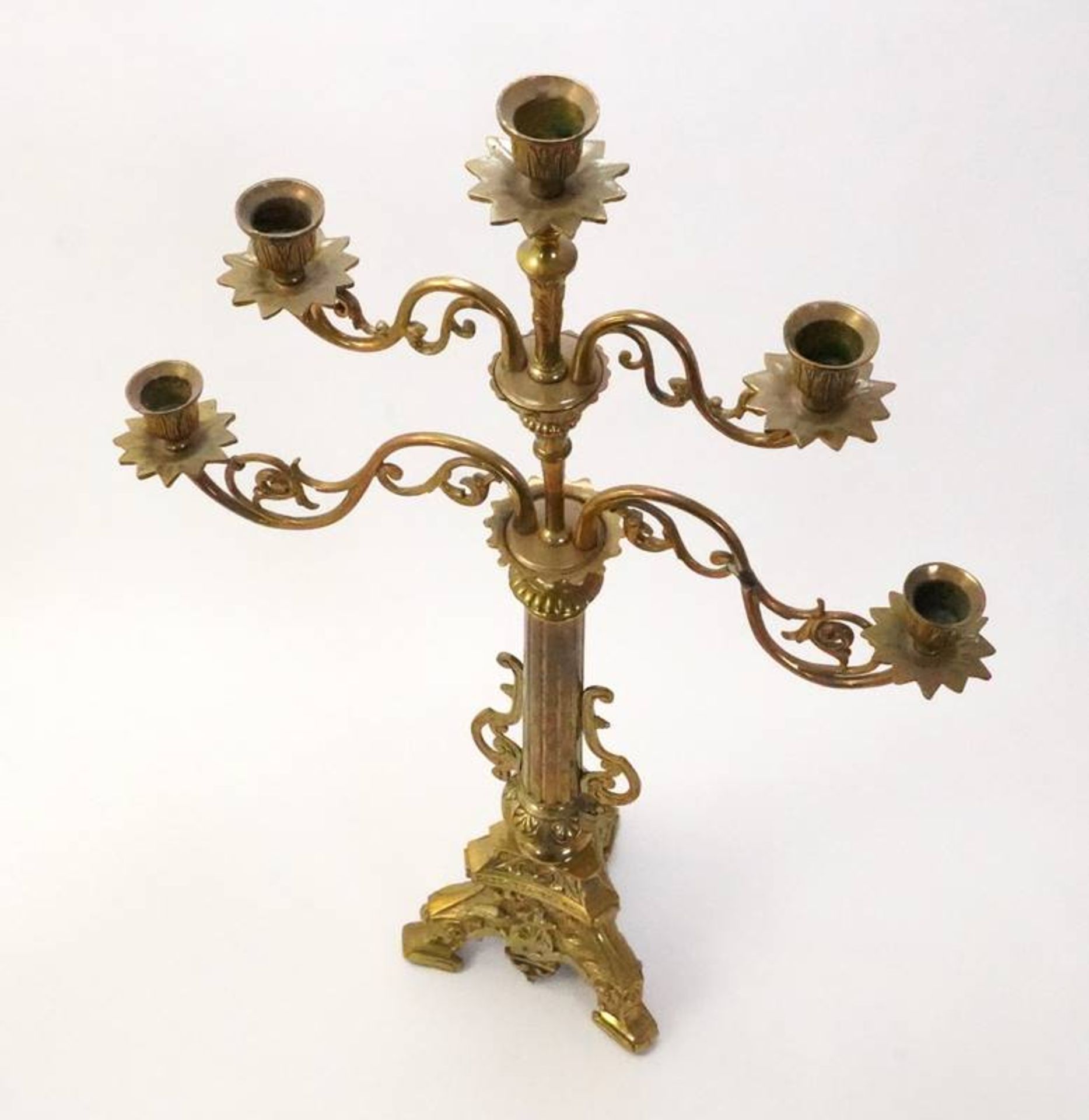 Pair of magnificent table candlesticks - Image 3 of 3