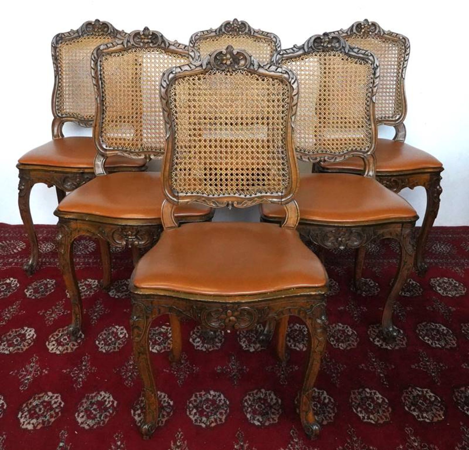 Set of rococo chairs