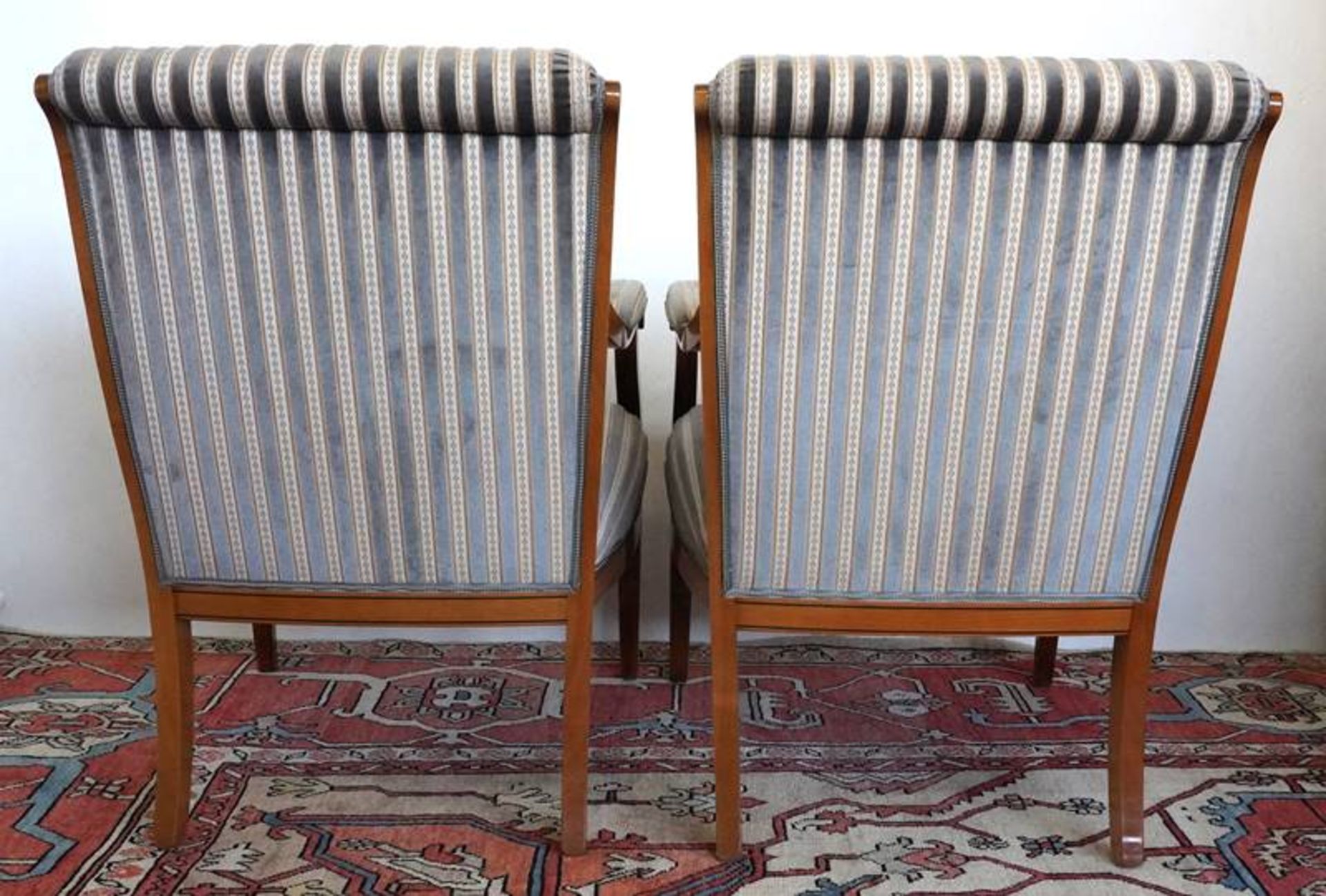 Pair of Biedermeier armchairs - Image 2 of 4