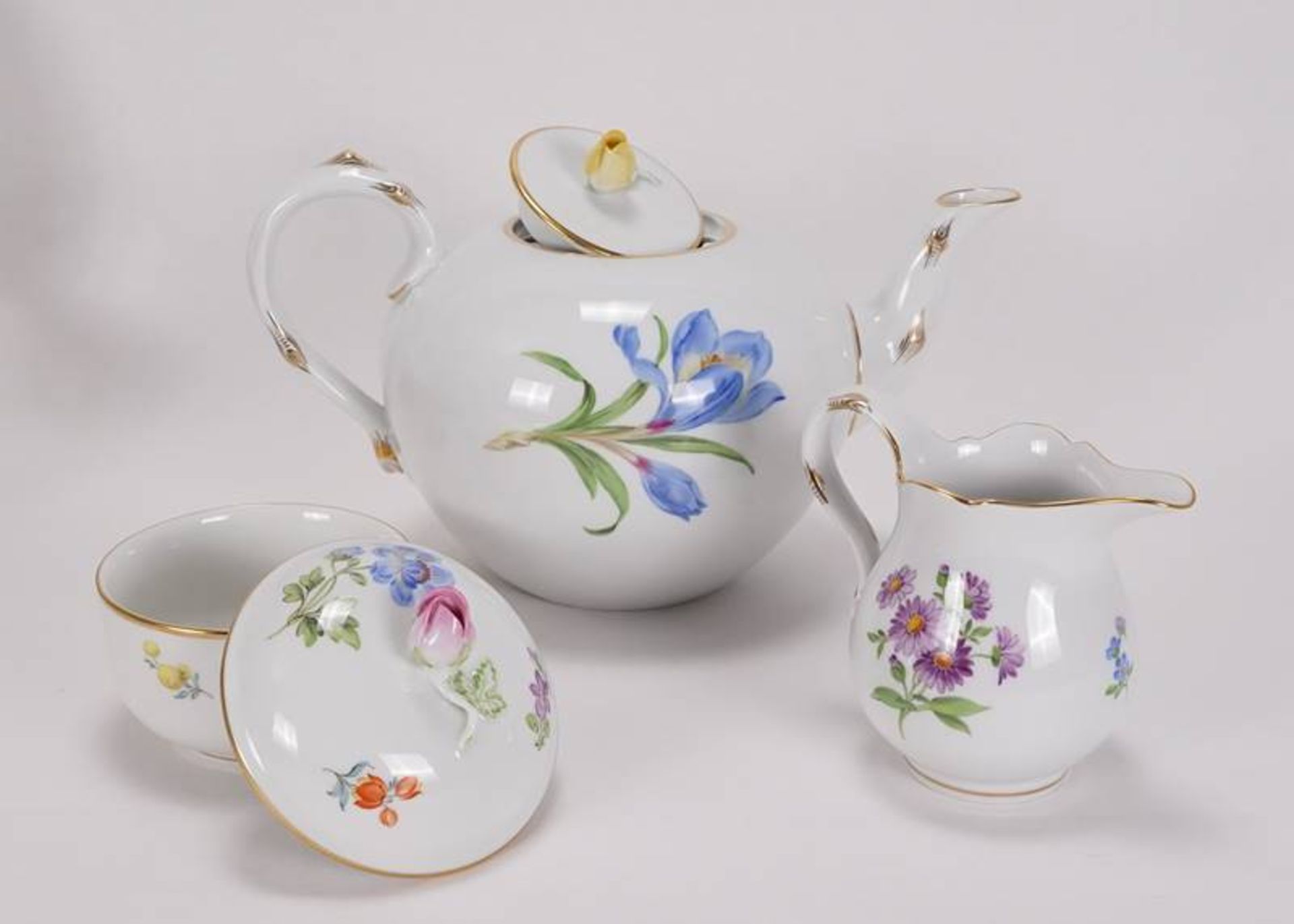 Tea service Meissen - Image 3 of 10