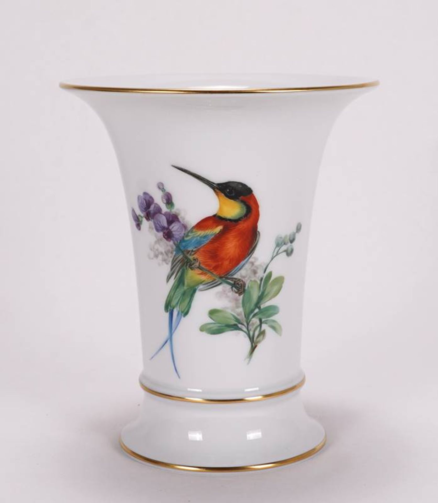 Meissen crater vase