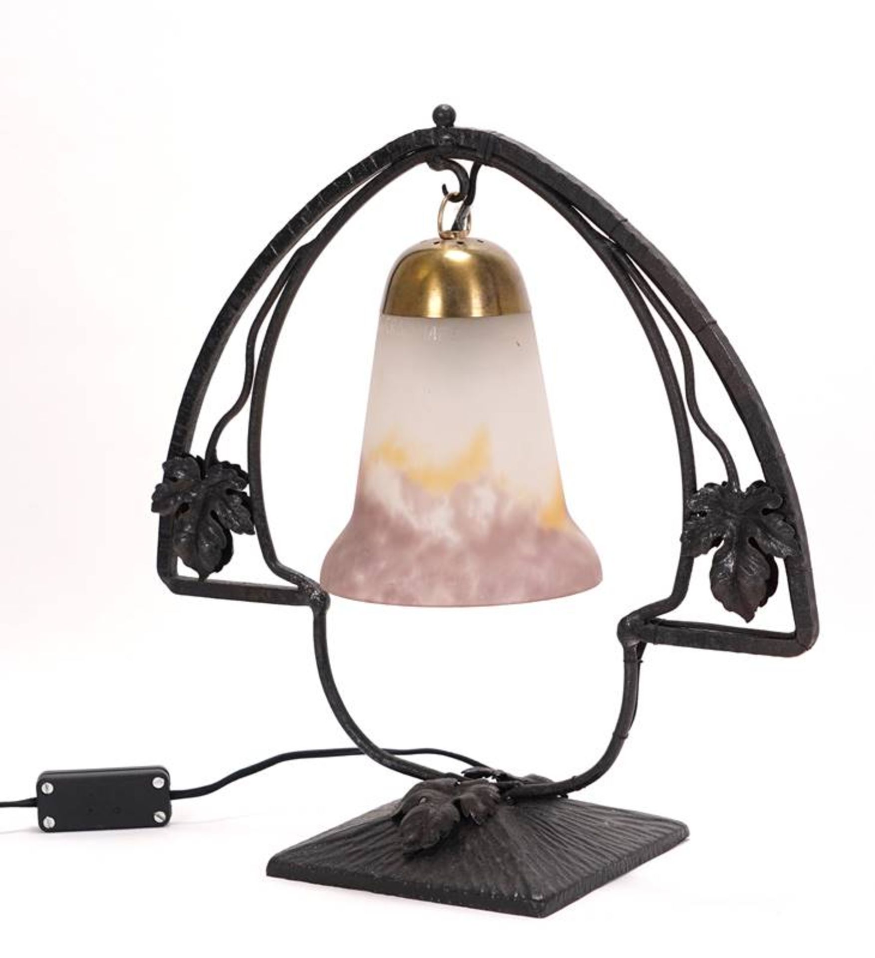 Art Nouveau Table Lamp - Image 2 of 5