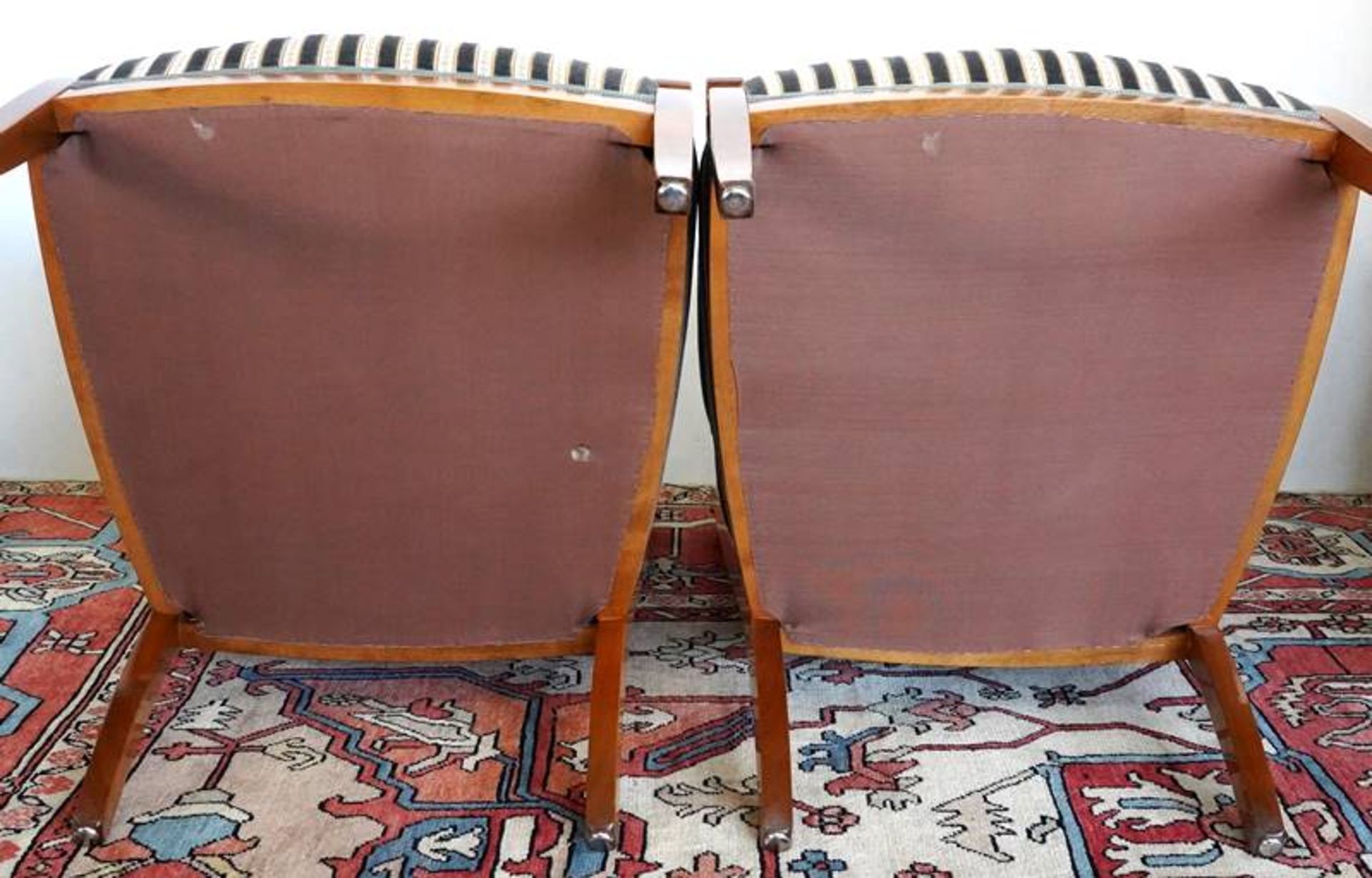 Pair of Biedermeier armchairs - Image 4 of 4