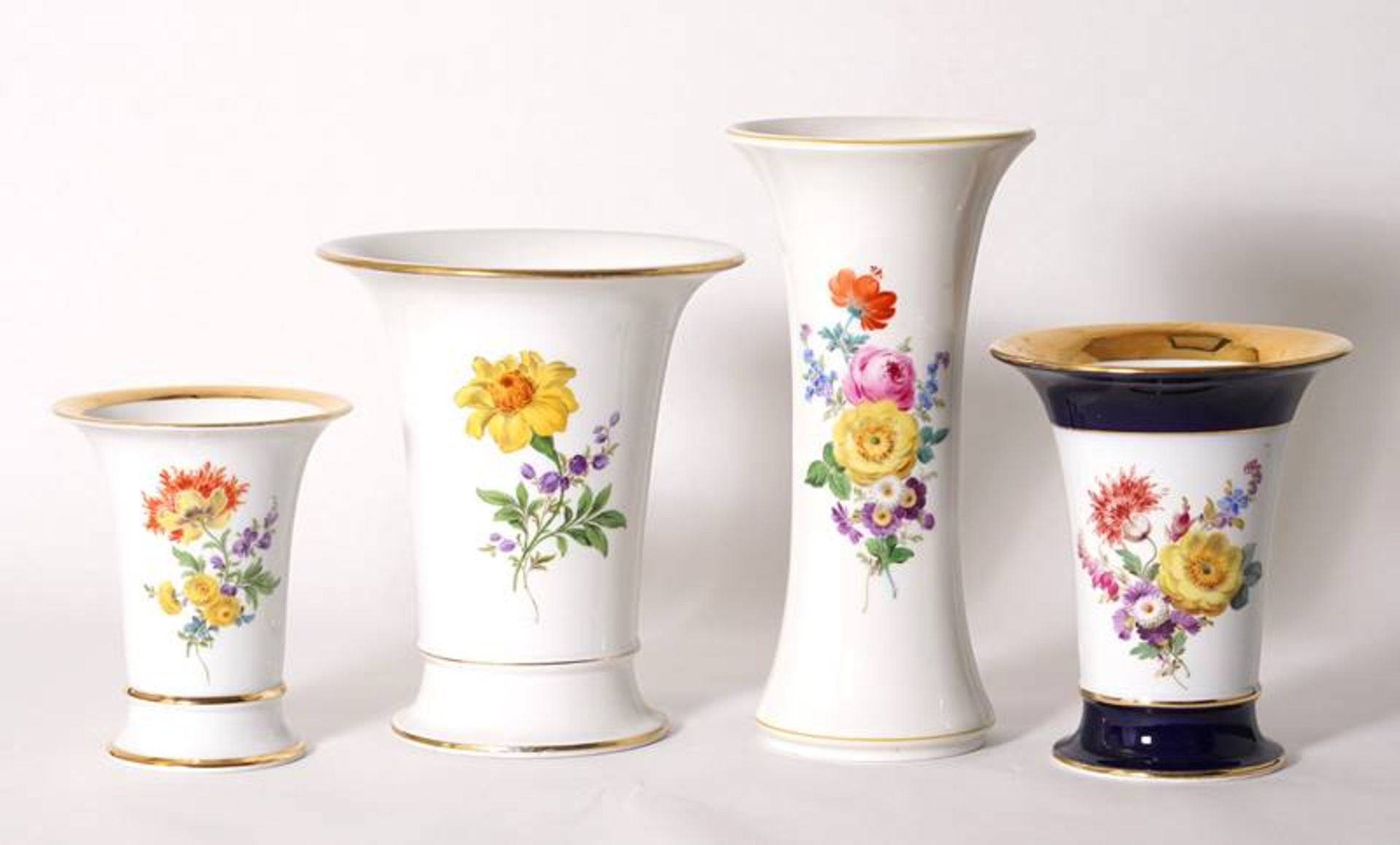 Four vases