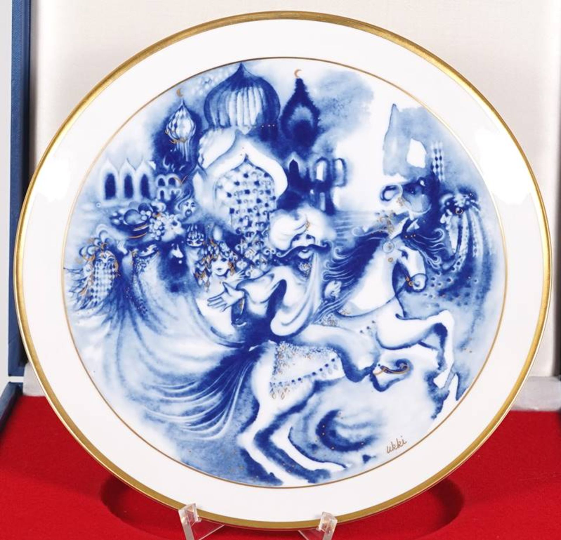 7 Annual plates Meissen - Image 5 of 9