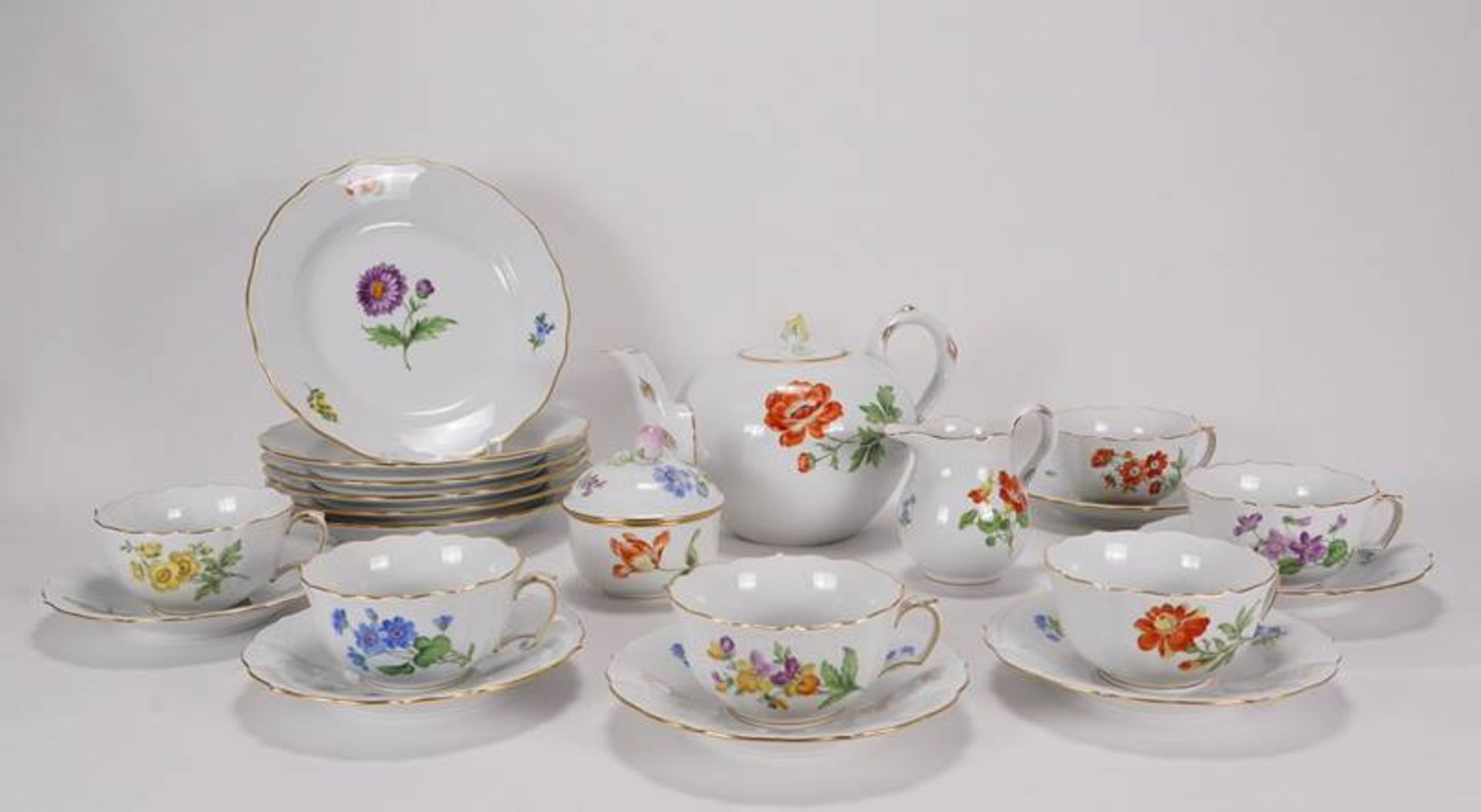 Tea service Meissen