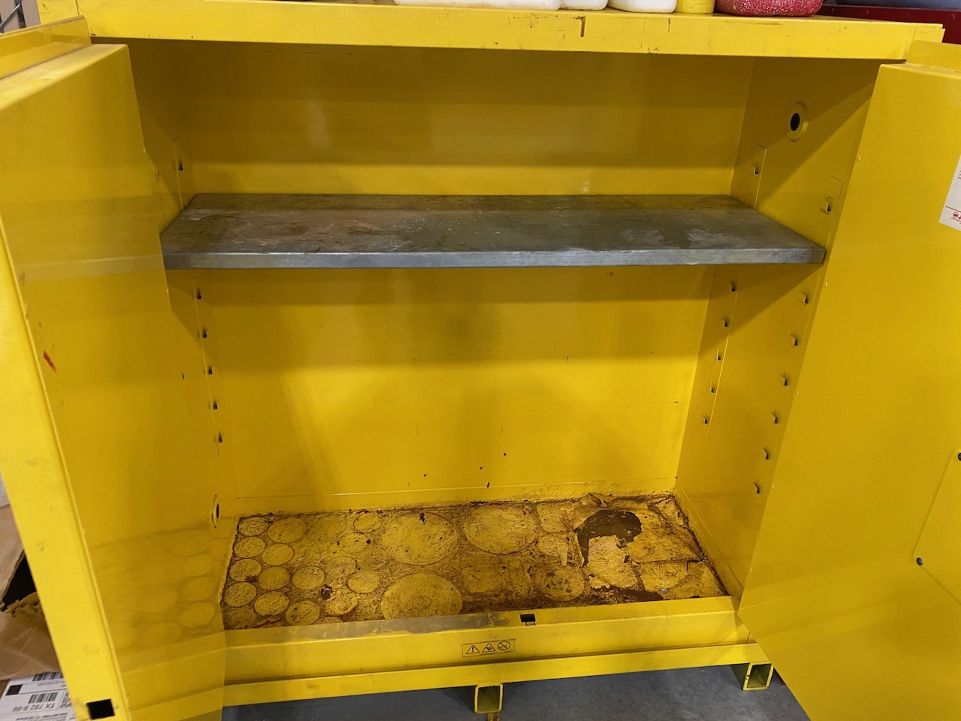 Yellow Safety Cabinet - Image 2 of 2