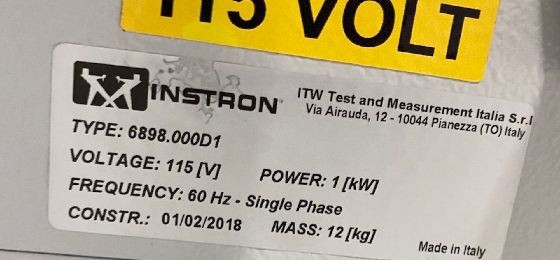 Instron Motorized Notchvis - Image 11 of 16