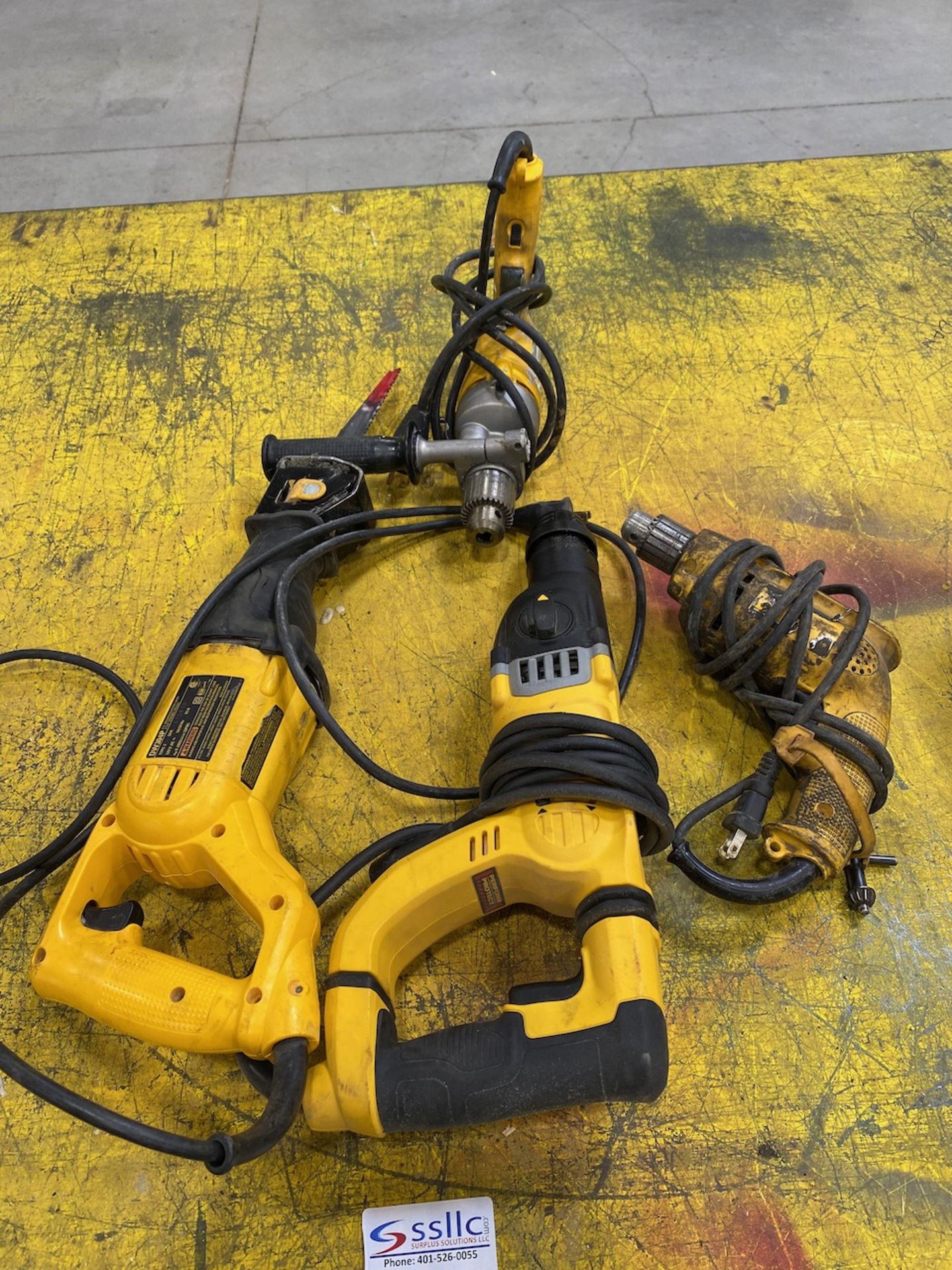 Corded DeWalt Tools