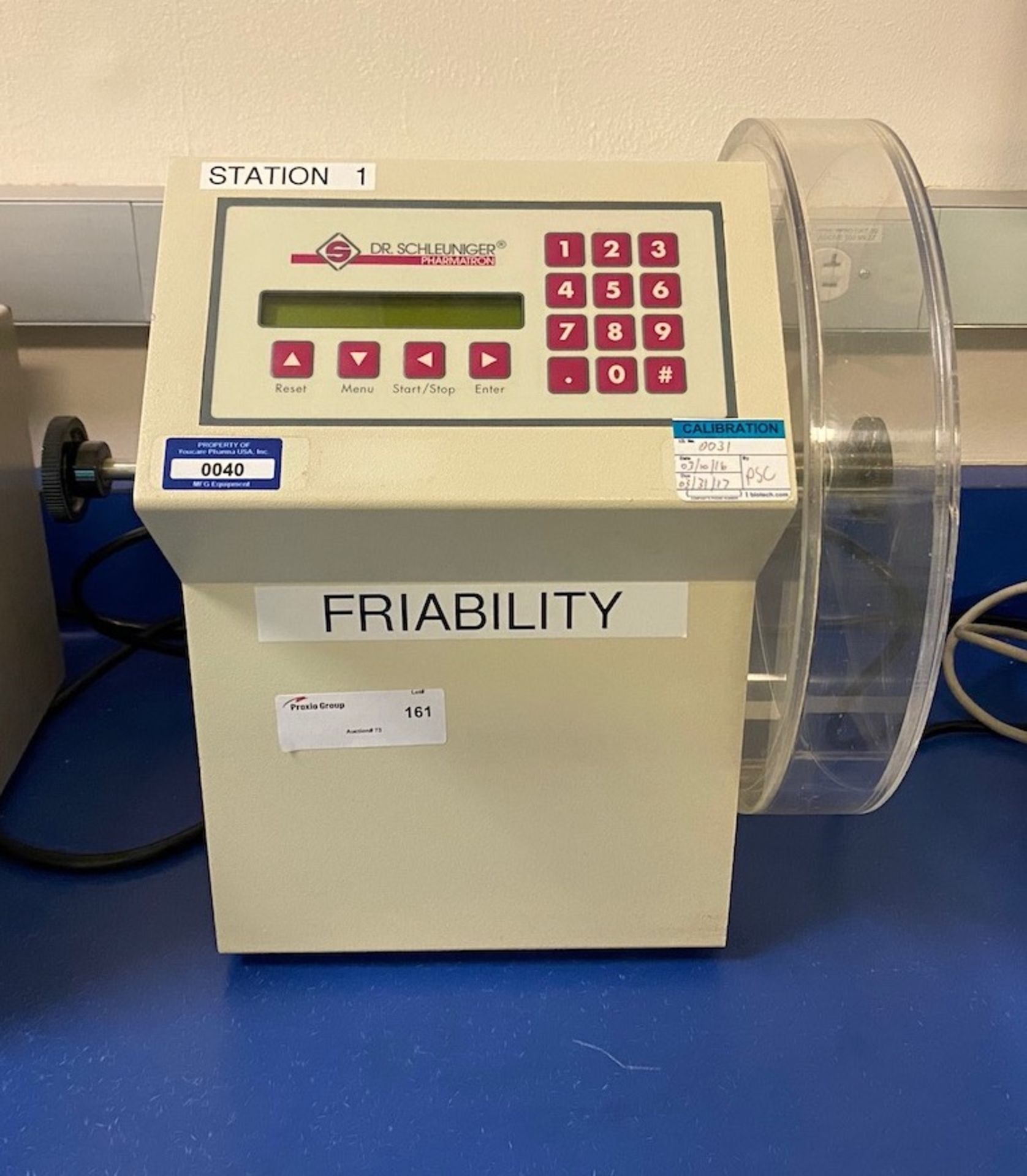 Dr. Schleuniger Friability tester