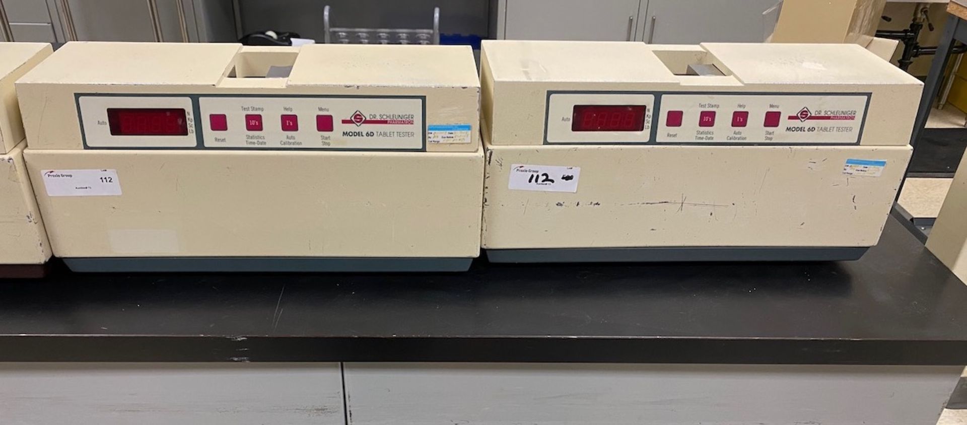 Two Schleuniger 6D Hardness Testers