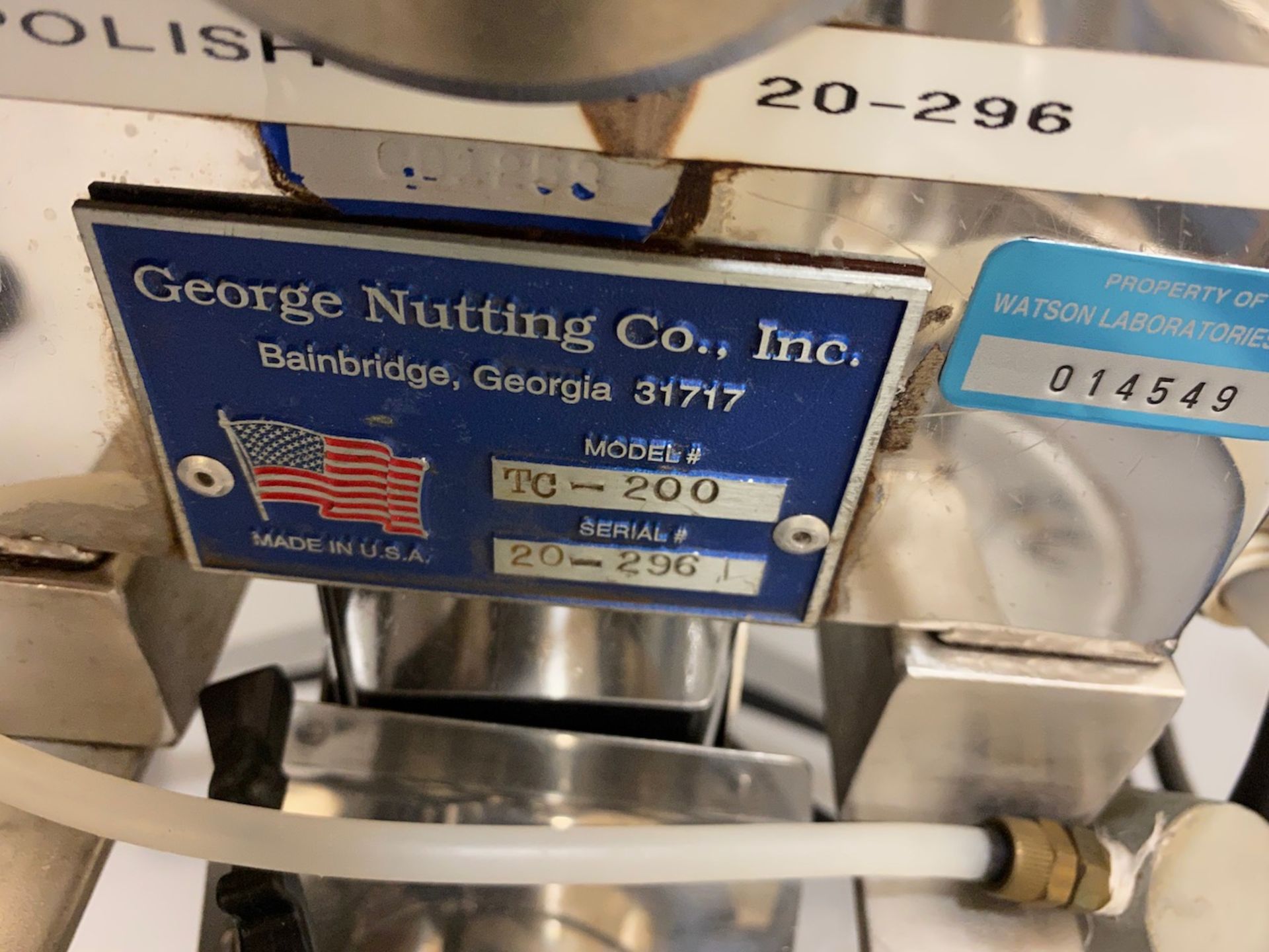 George Nutting TC-200 Capsule Polisher - Bild 4 aus 4