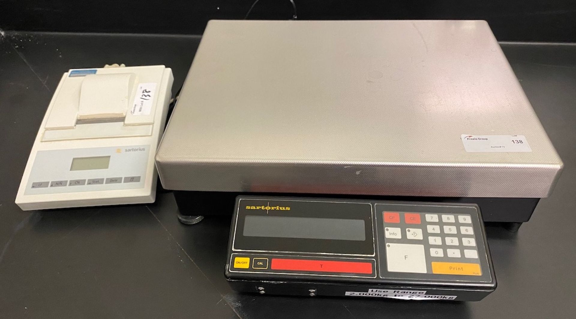 Sartorious Scale, with printer