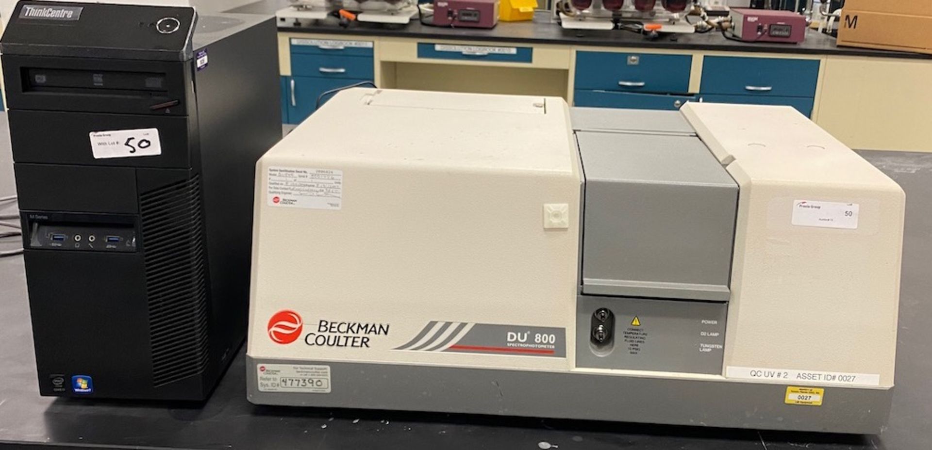 Beckman Coulter DU 800 Spectrophotometer