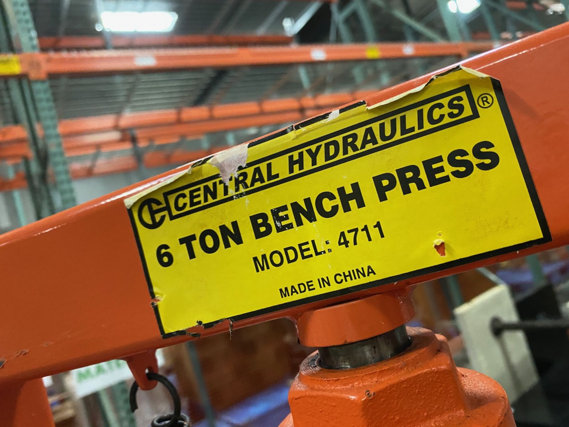 Six ton Hydraulic Press - Image 2 of 2