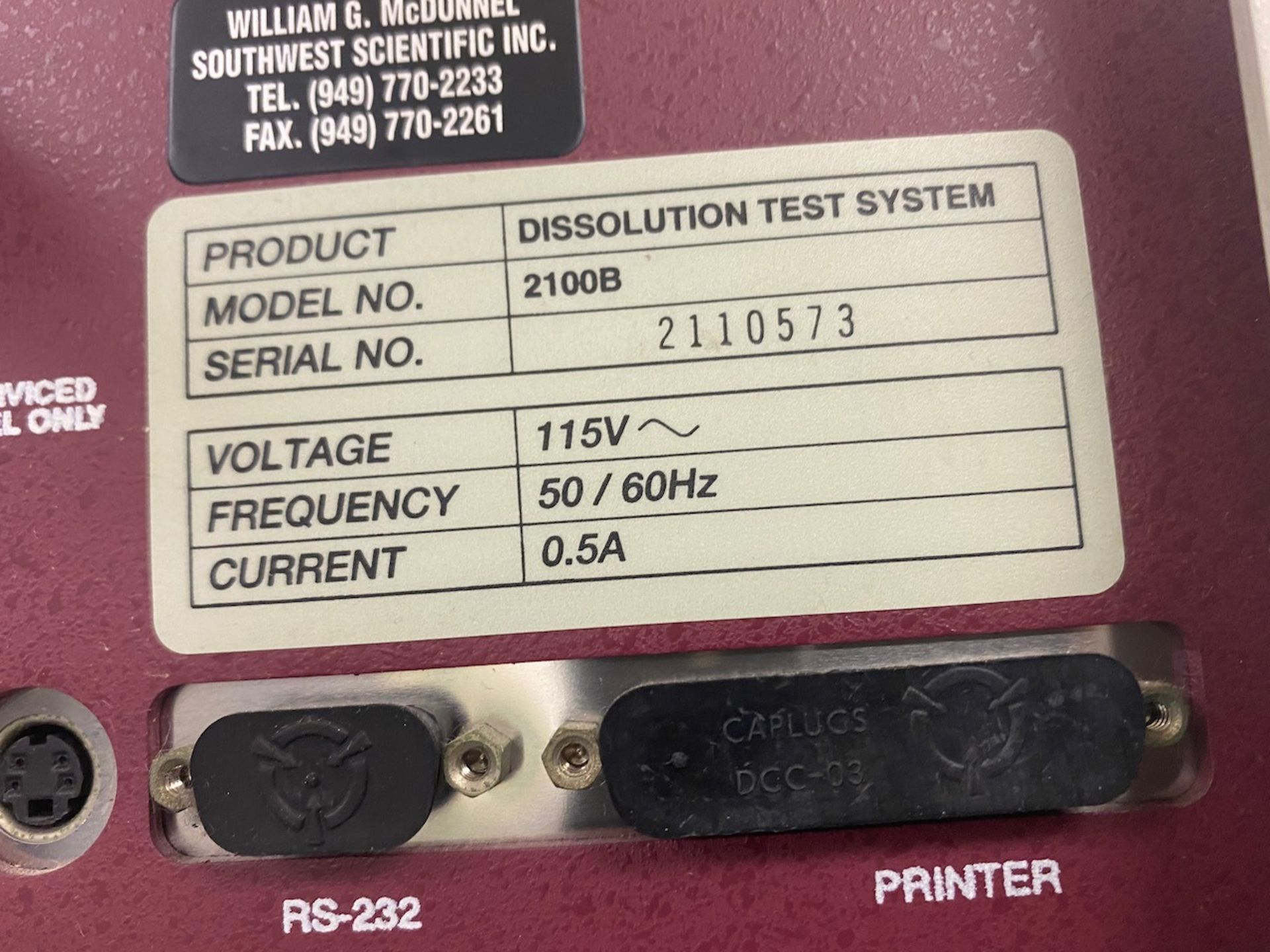 Distek 2100B Dissolution System - Bild 6 aus 7