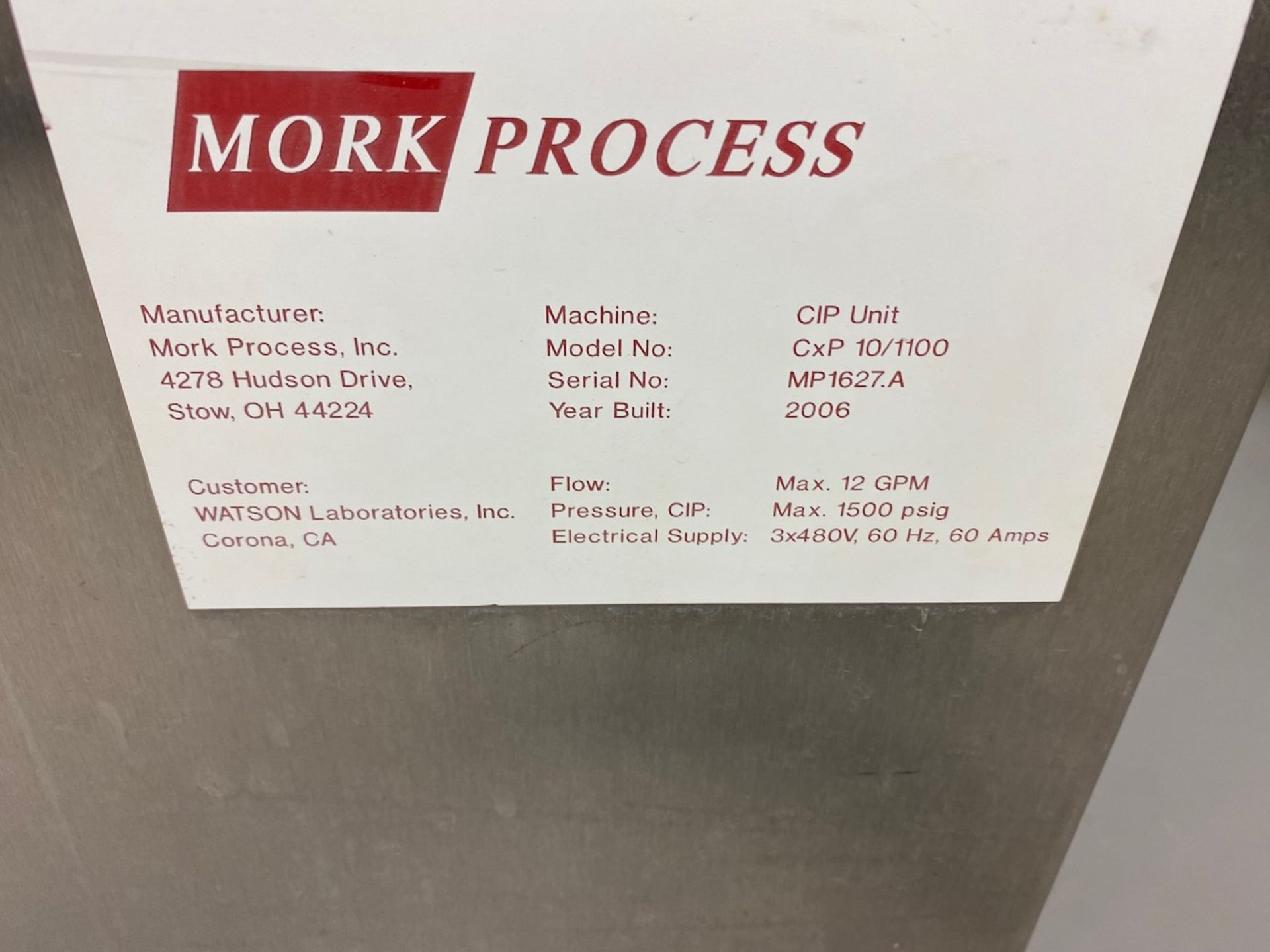 Mork Process CIP System - Image 3 of 3