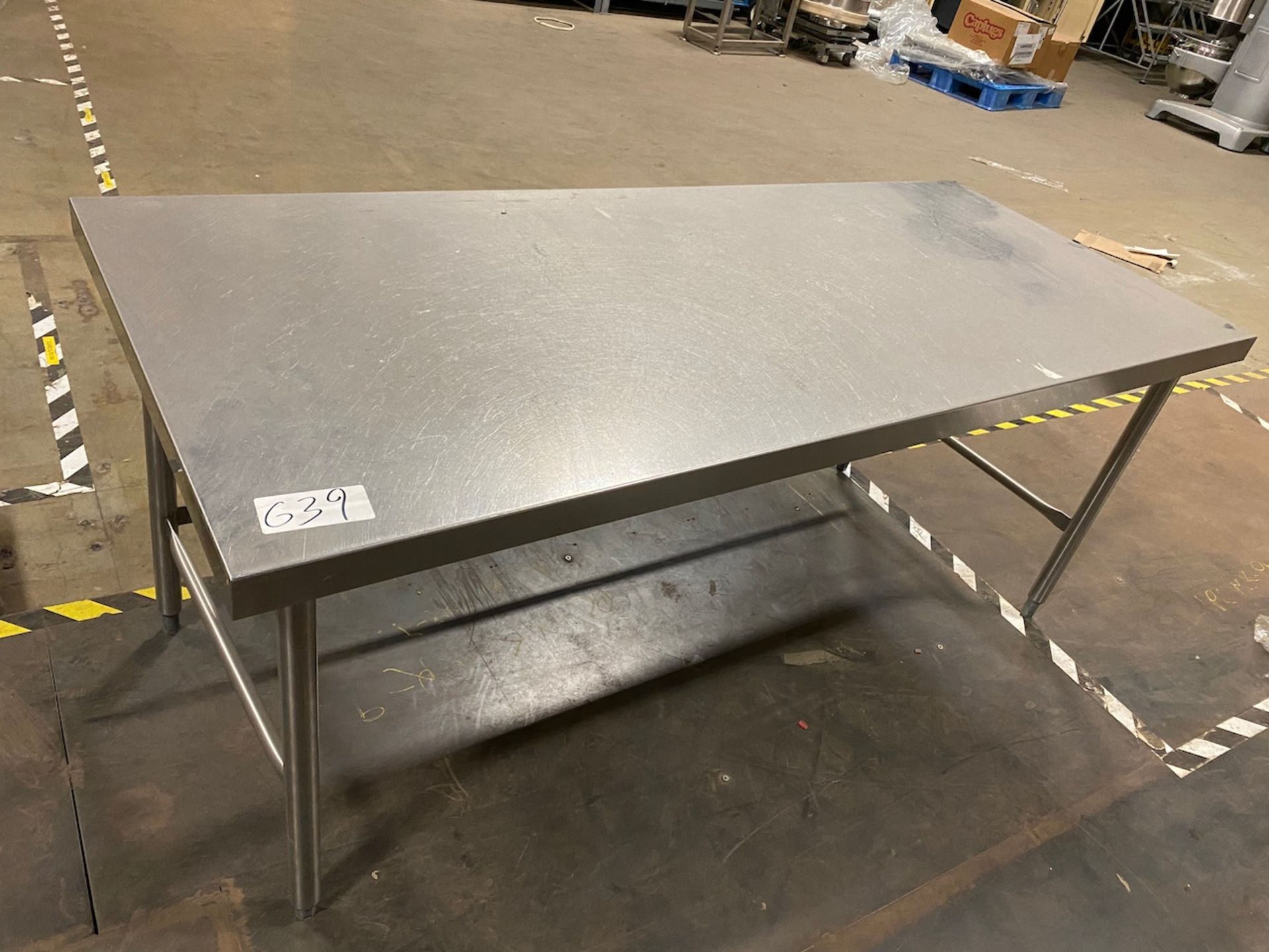 Stainless Steel Table.