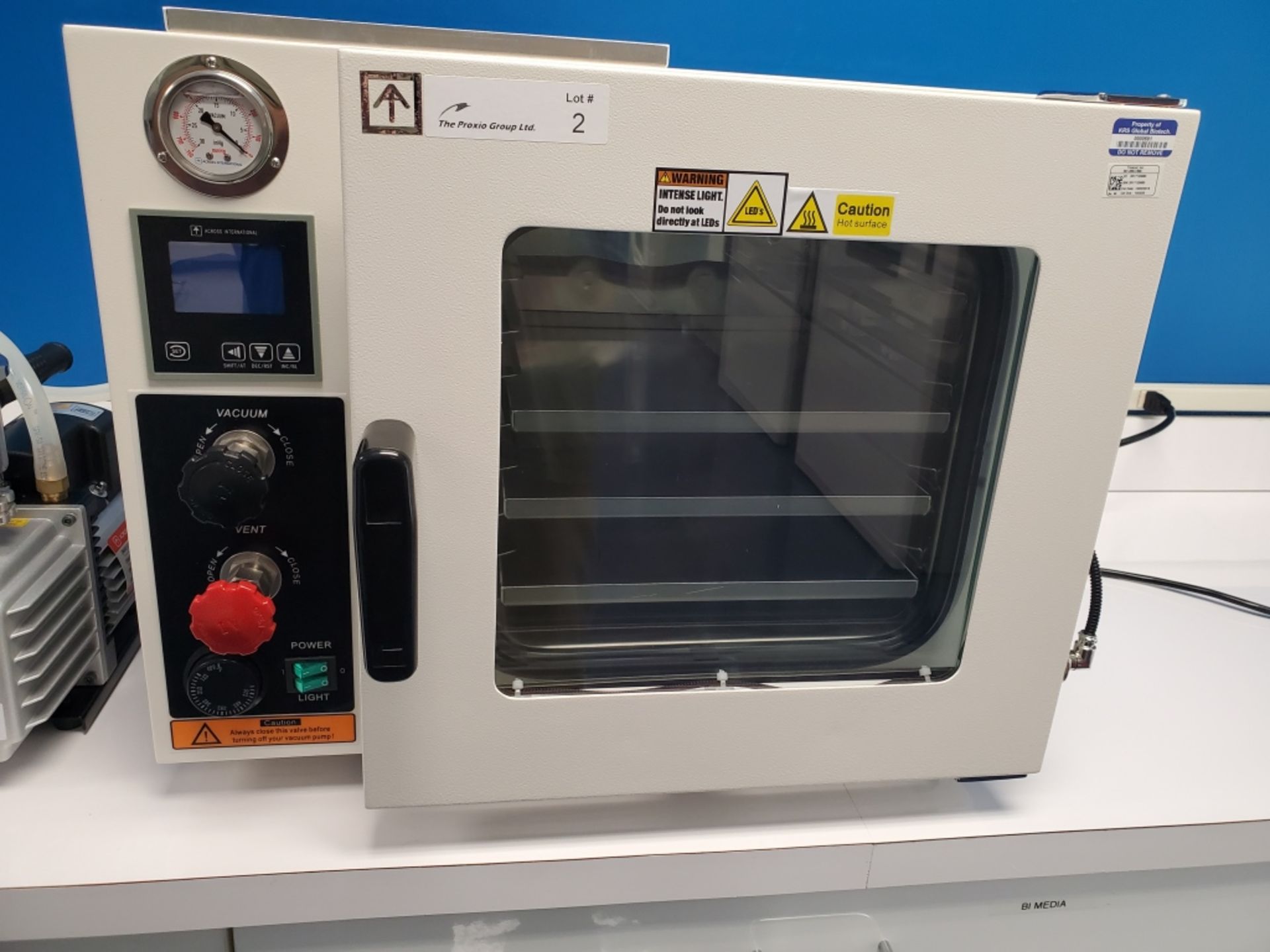 2017 Across Int. Mdl Accutemp-09 Vacuum Oven - Image 2 of 6