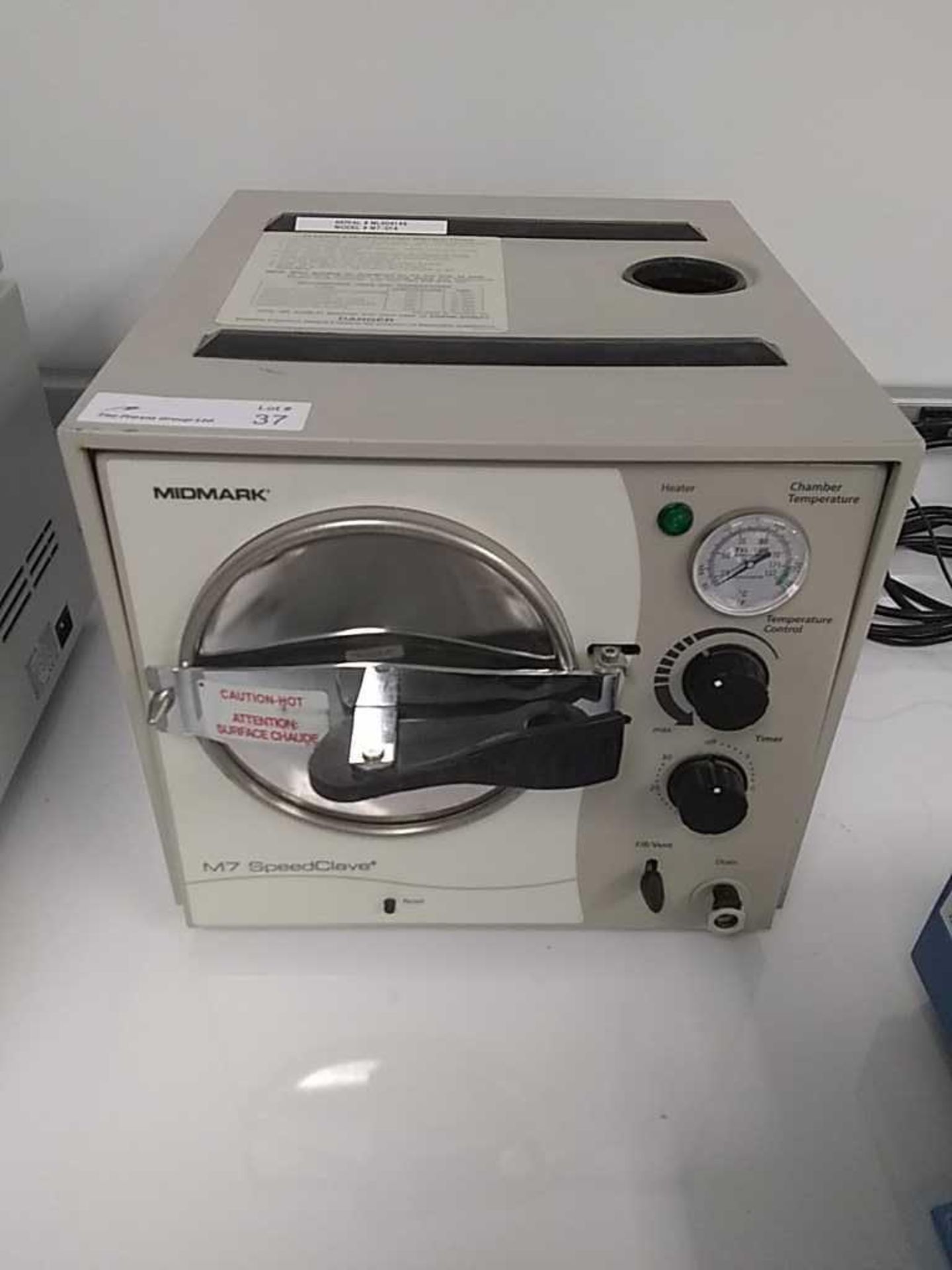 Midmark Model M7 SpeedClave Benchtop Autoclave - Image 2 of 6