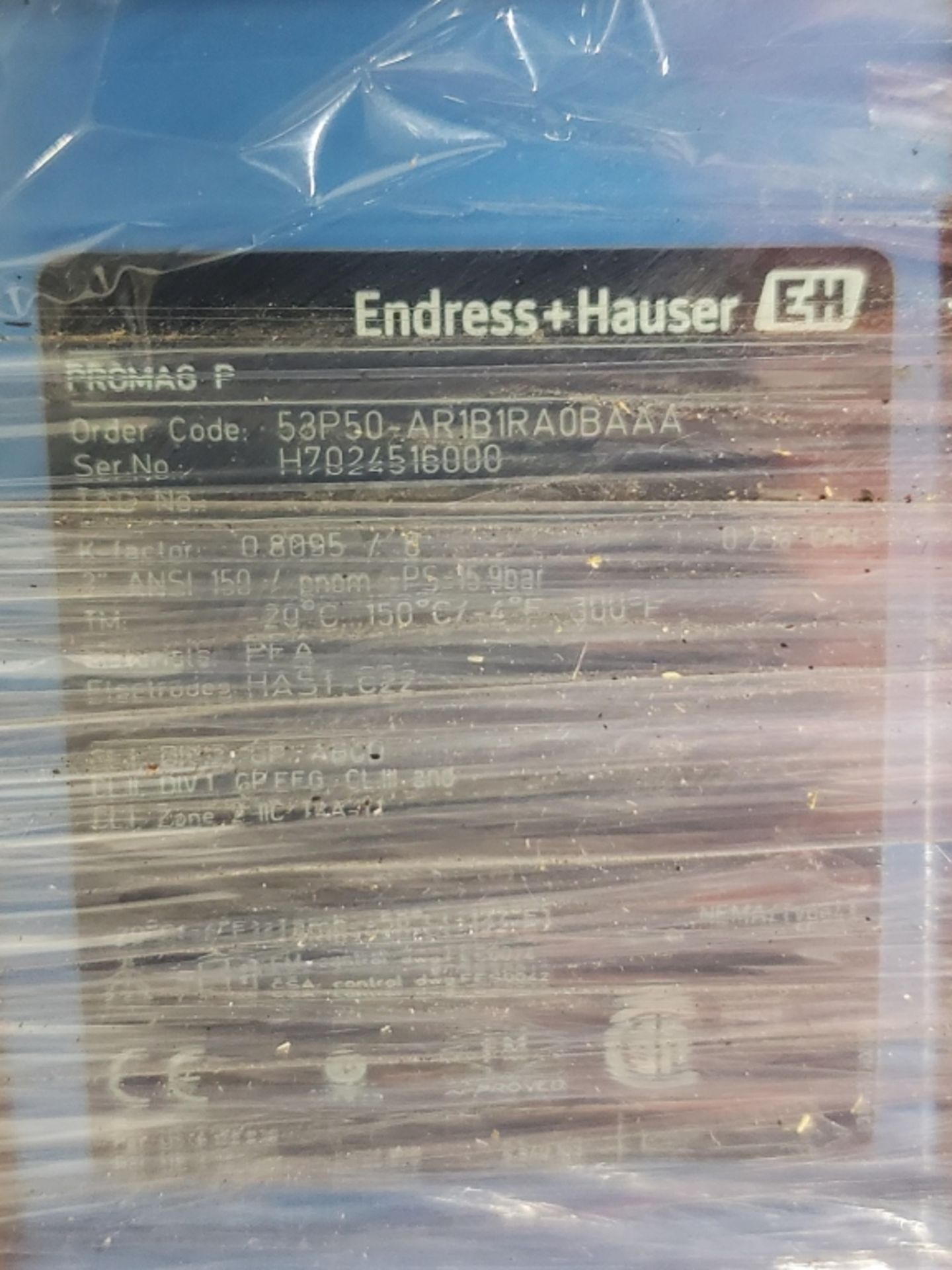 Endress+Hauser Promag 53P50 Flowmeter - Image 3 of 4