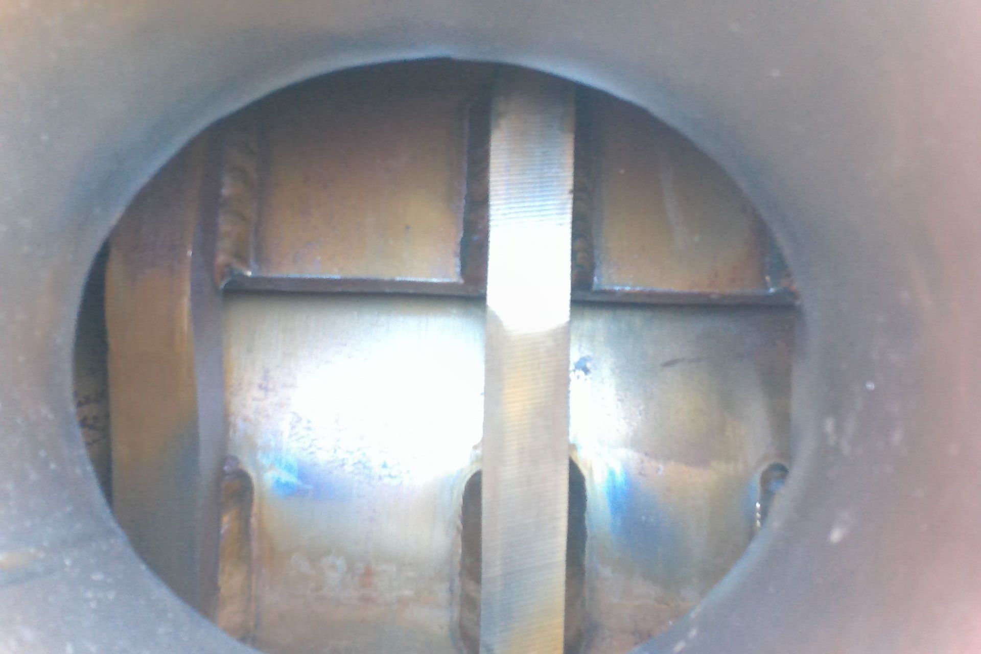 Alfa Laval Titanium Spiral Heat Exchanger, 945 Square Feet, Model 1H-L-1T. - Image 5 of 9