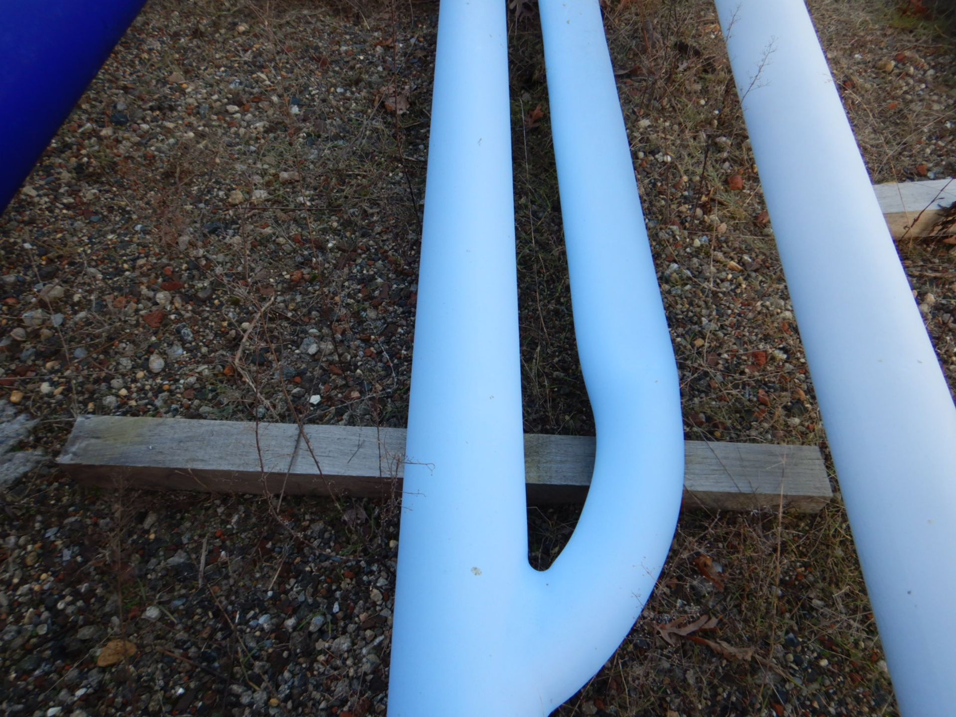 Reglassed D-Baffle. 143" long X 6.5" diameter X 16" span. - Image 3 of 6