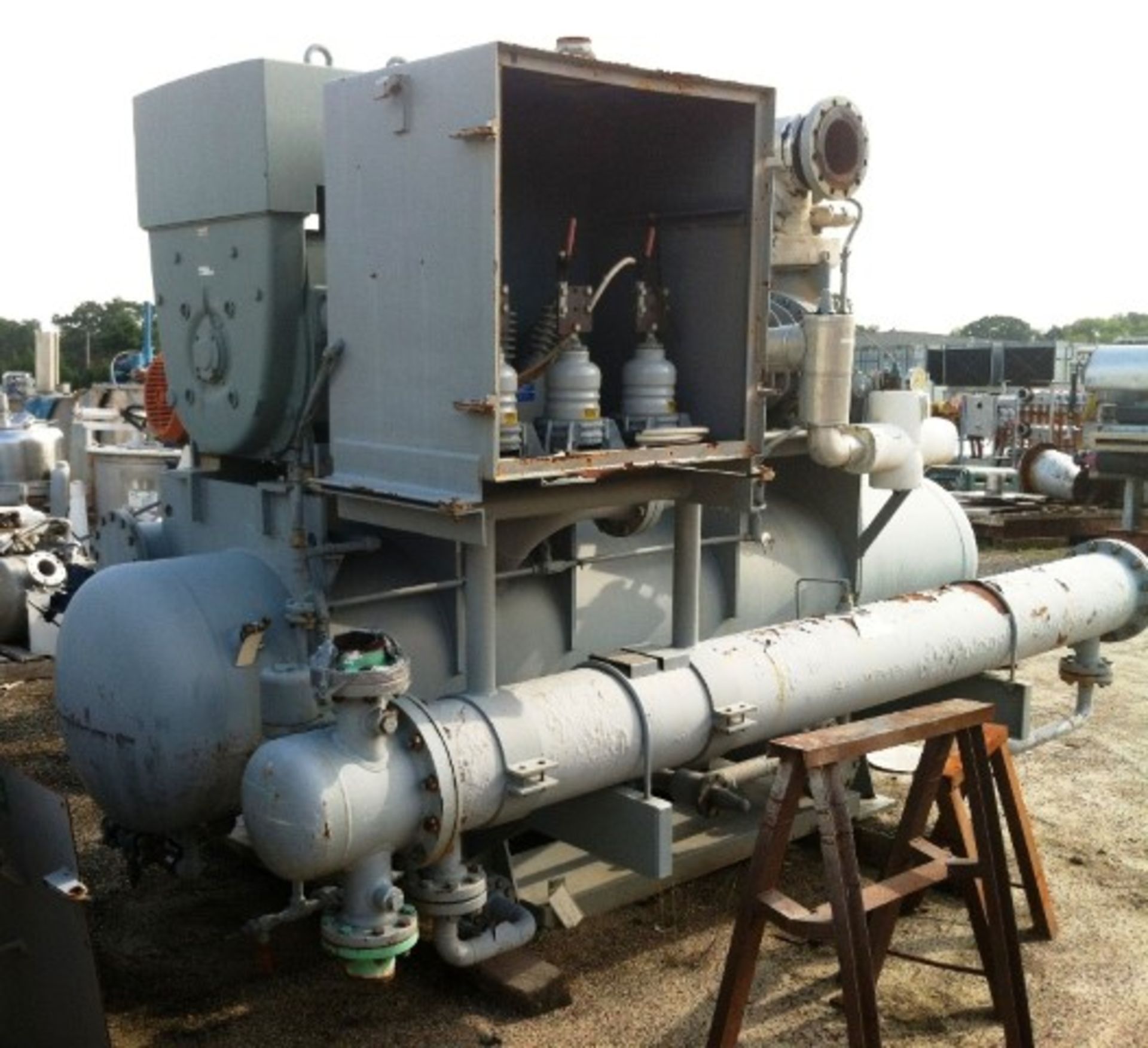 FES Chiller, Model 480E. Ammonia refrigerant screw compressor, 600 hp - Image 5 of 6