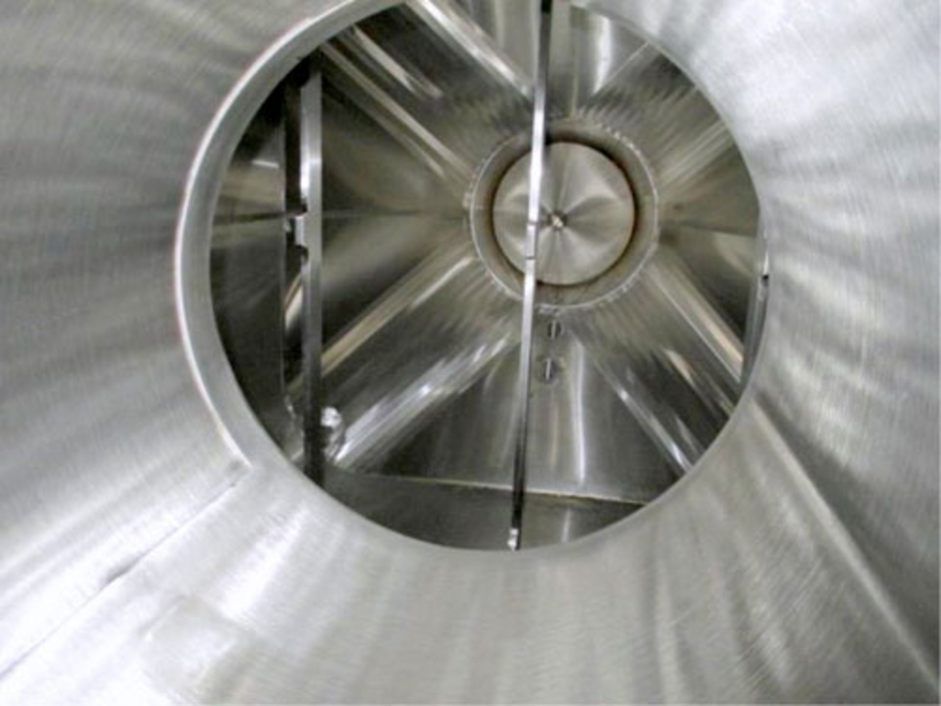 Matcon Storage Bin, Stainless Steel Construction. Cone bottom with valve discharge. - Image 4 of 4