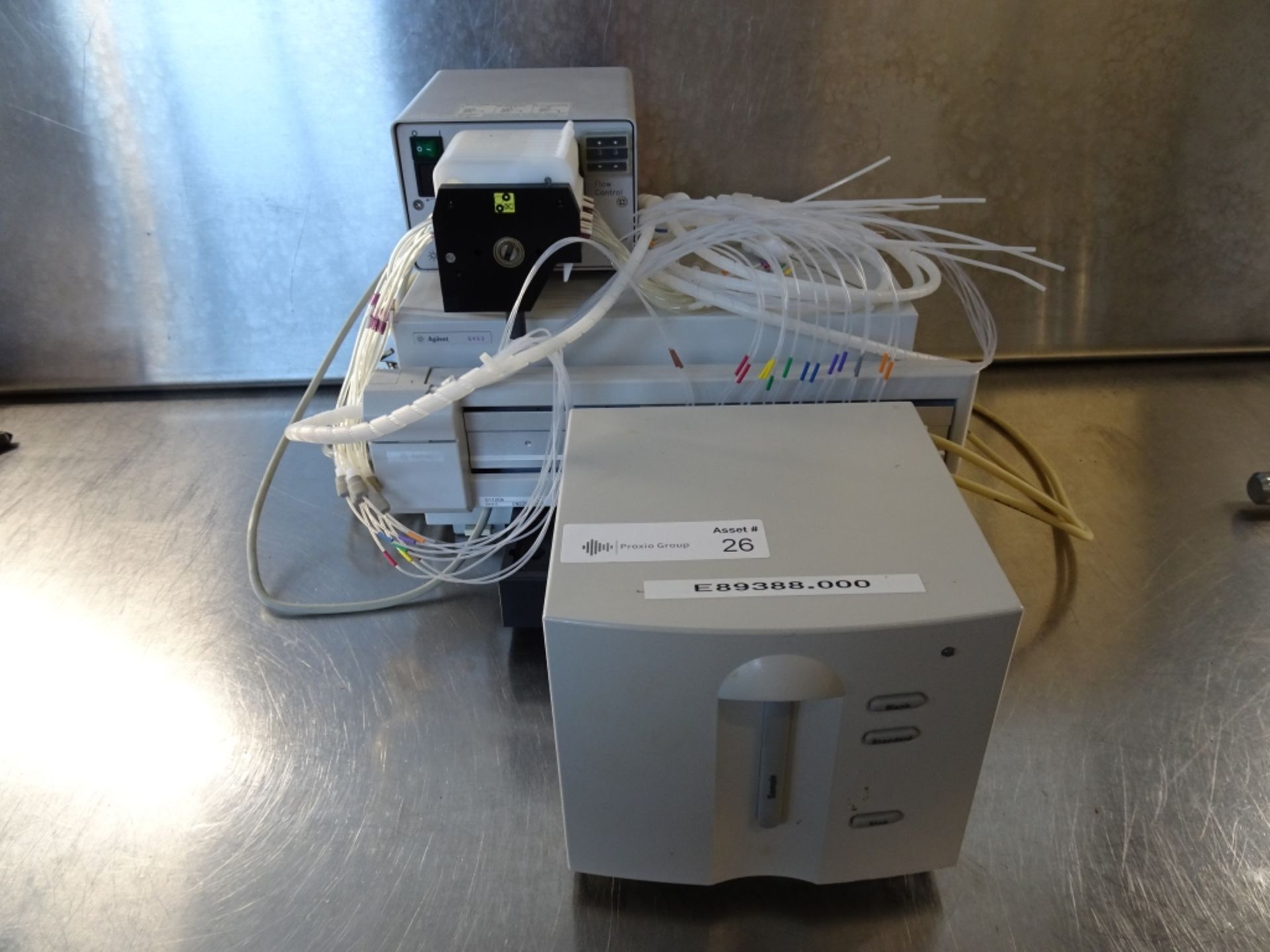 Agilent Model 8453 UV Spectrometer with Transport and Peristaltic Pump