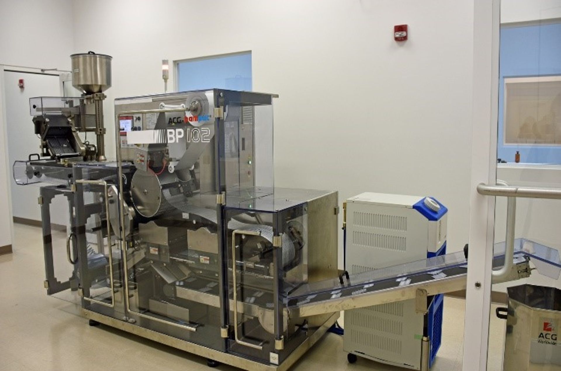 PAM-PAC ACG Rotary Thermoforming Blister Machine Model BP 102 - New in 2016 Unused for Production