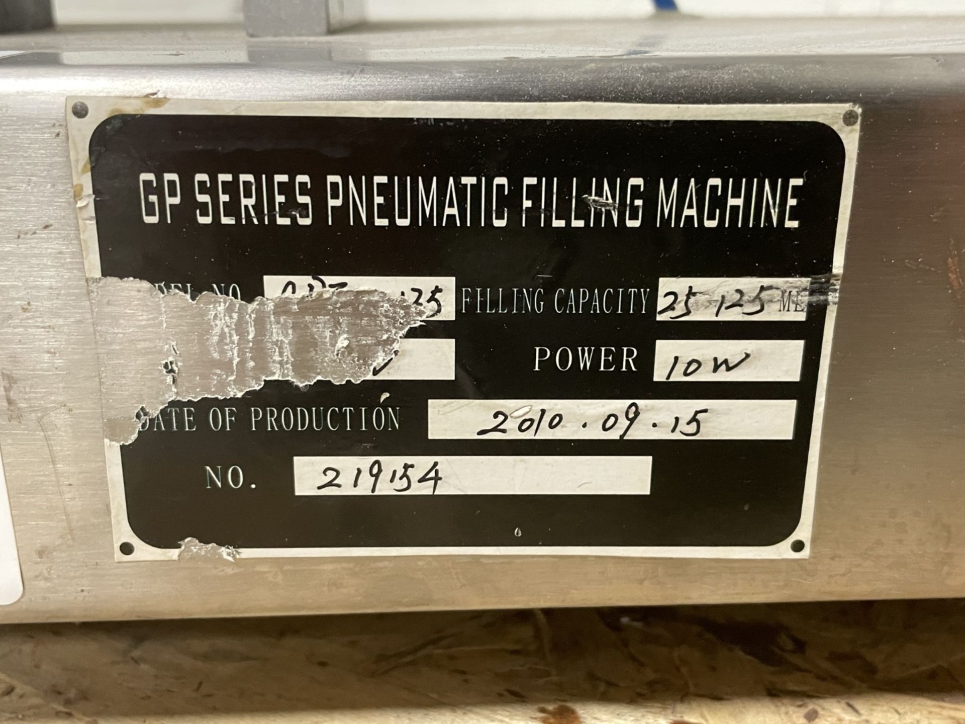 Cleveland Equipment Pneumatic Filler, S/S - Image 9 of 9