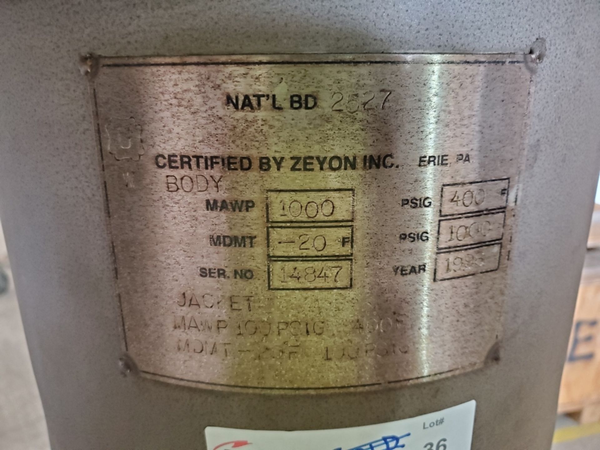 Zeyon Stainless Steel Reactor - Image 11 of 11
