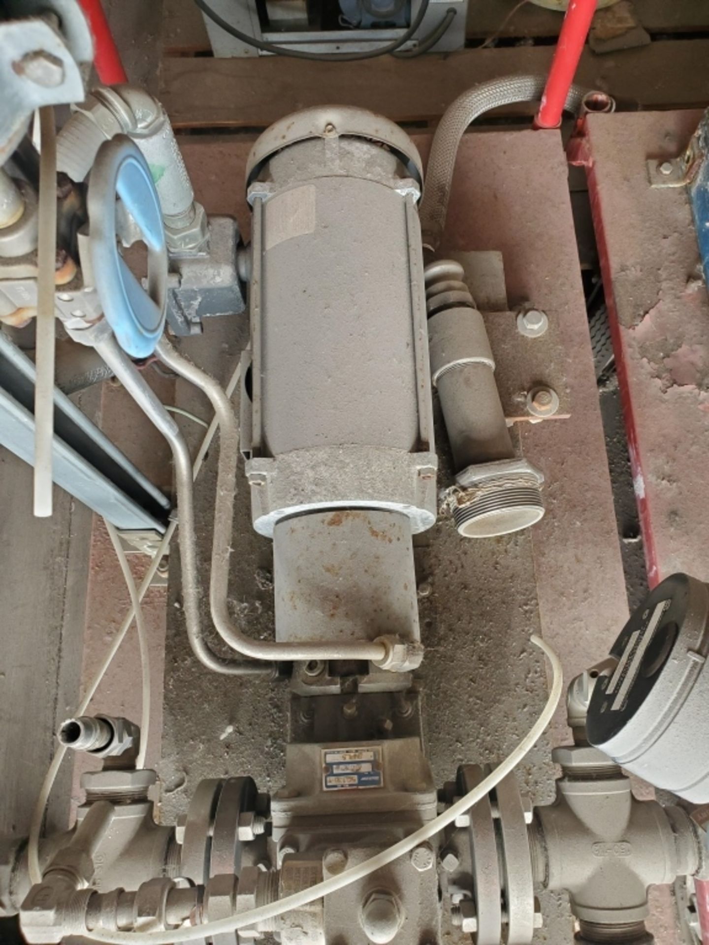 Blackmer Model SNP1.5 2HP Process Pump On Cart - Image 3 of 8