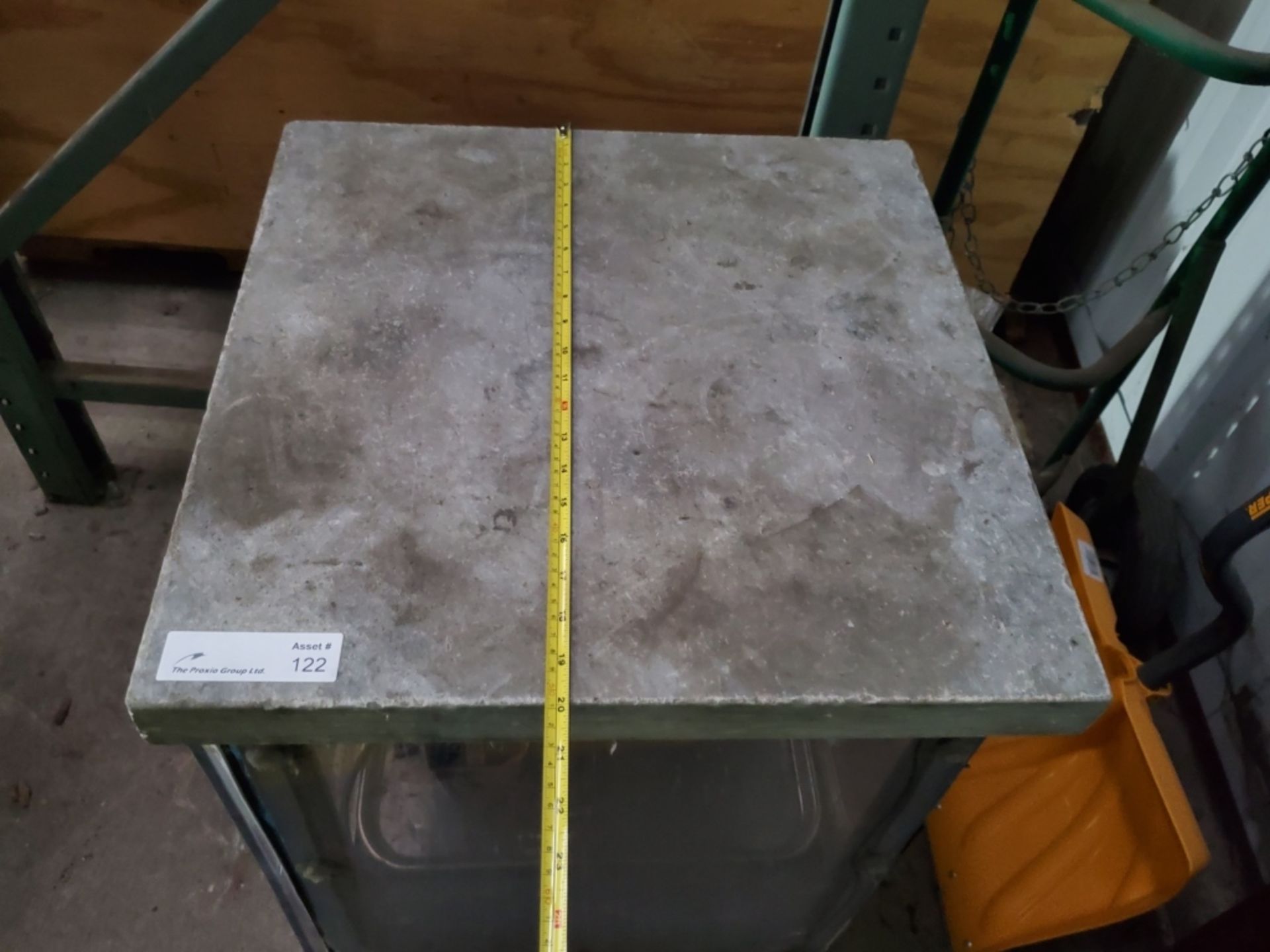 20x20" Granite Top Table w/ Liquid Metering Pump" - Image 5 of 7