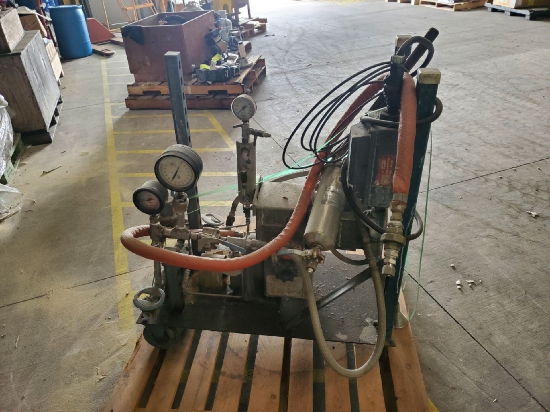 1/2 HP Pump Cart w/ US Motor 1/2HP Electric Motor