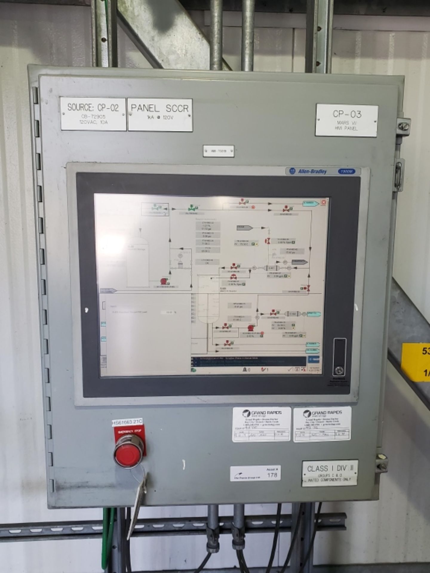 Controller Enclosure With Allen-Bradley 1900M PLC - Image 3 of 10